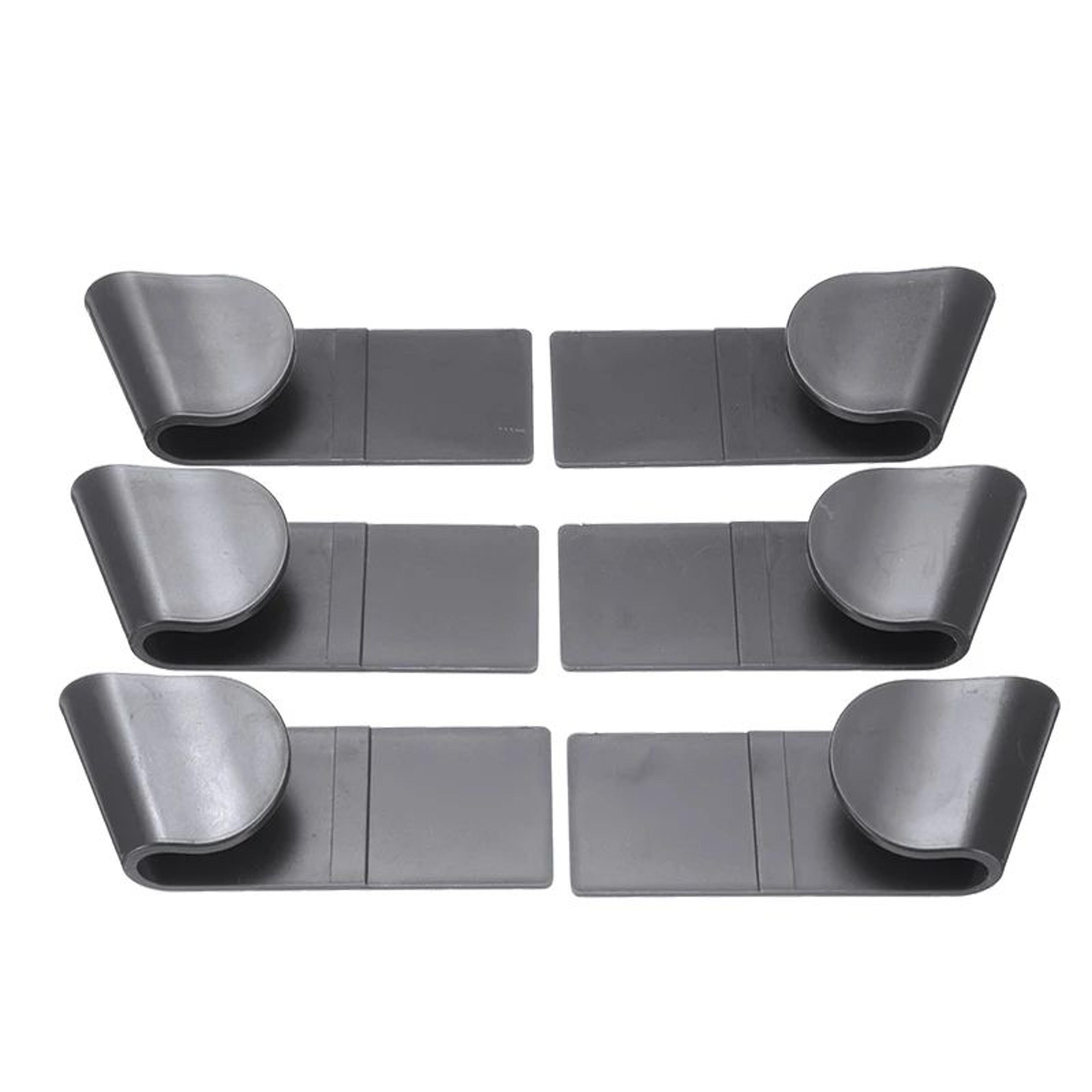 Self Adhesive Pot Lid Holder Set Kitchen Organizer Rack 6