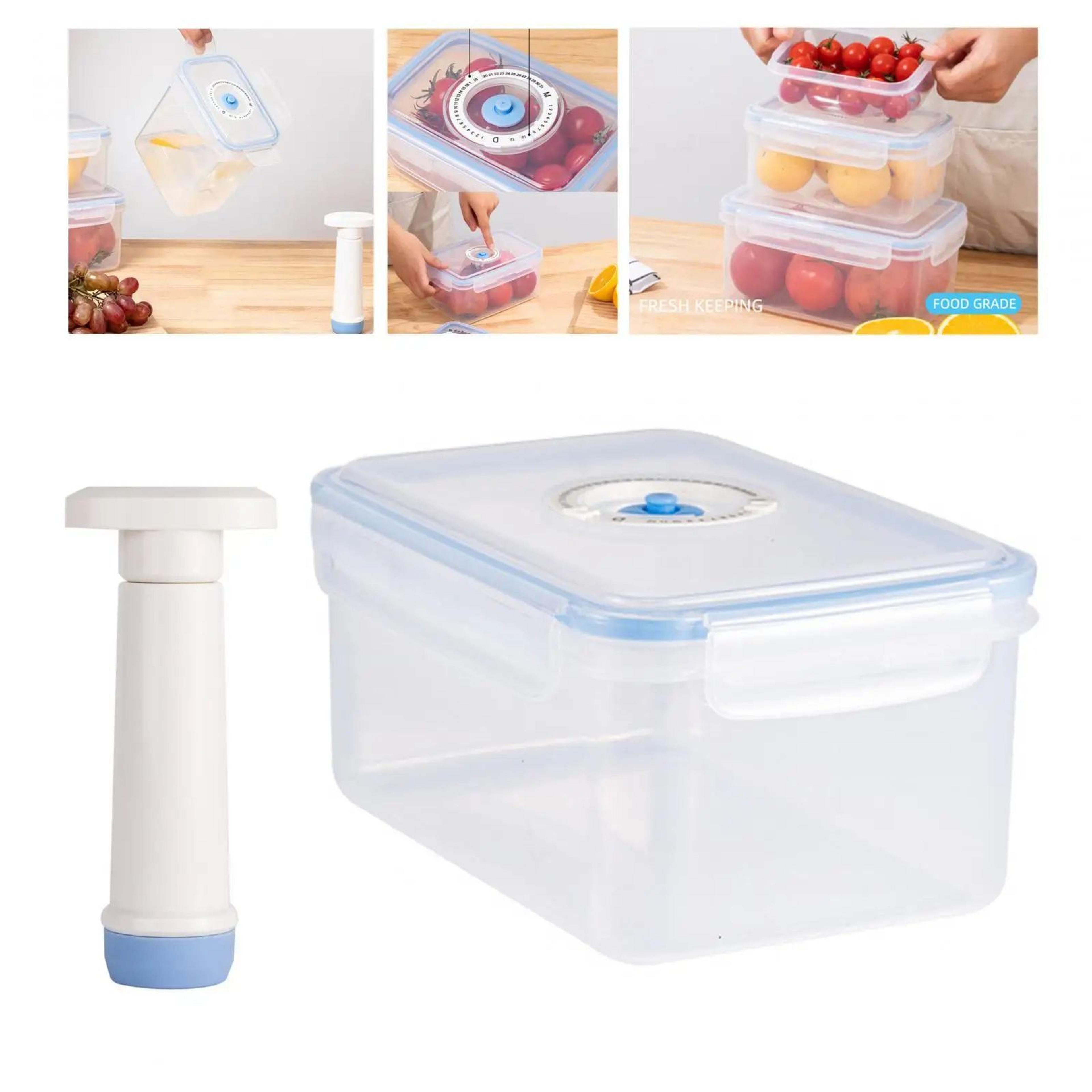 Vacuum Food Storage Container With Pump Leakproof Fresh Keeper 7