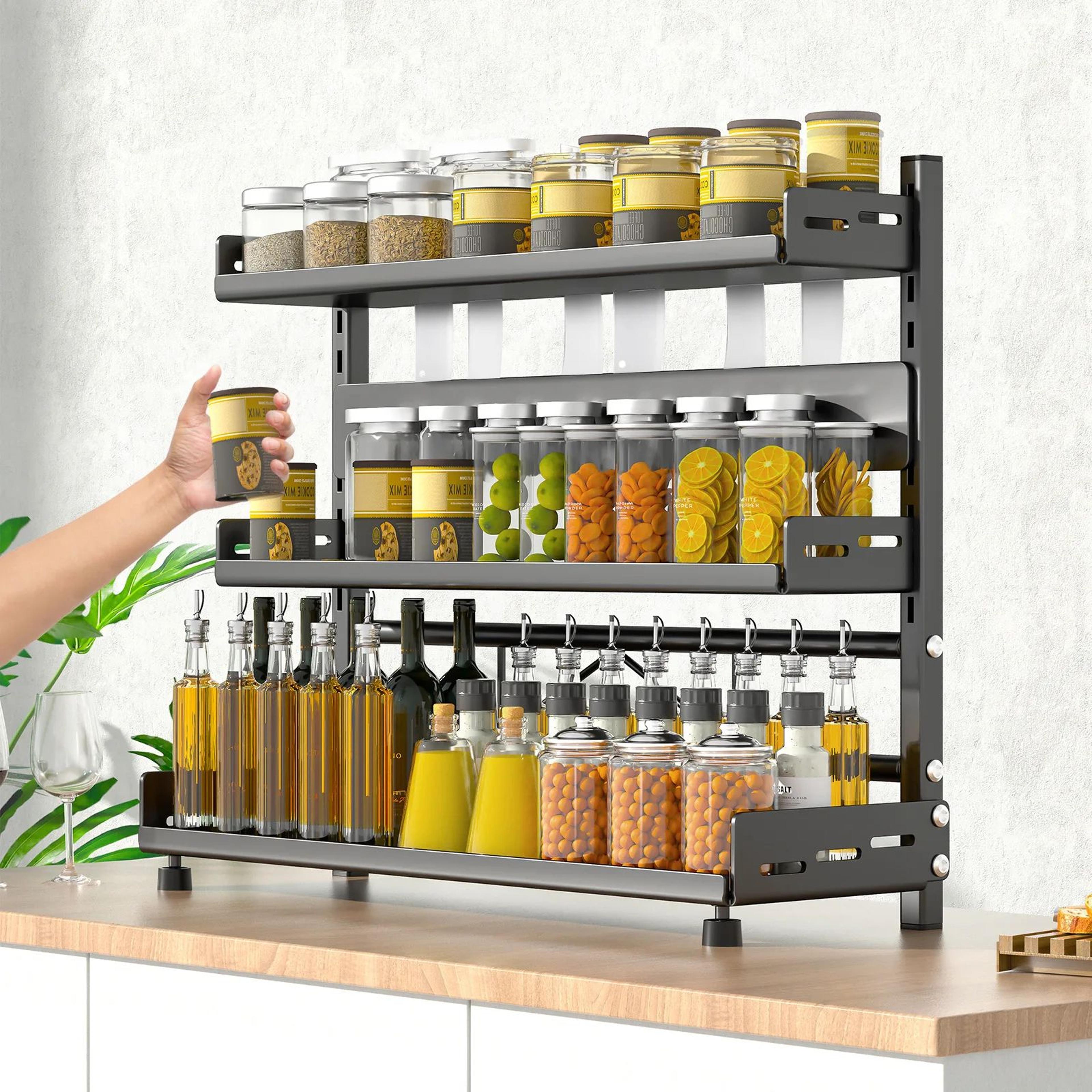 3 Tier Spice Rack Organizer 0