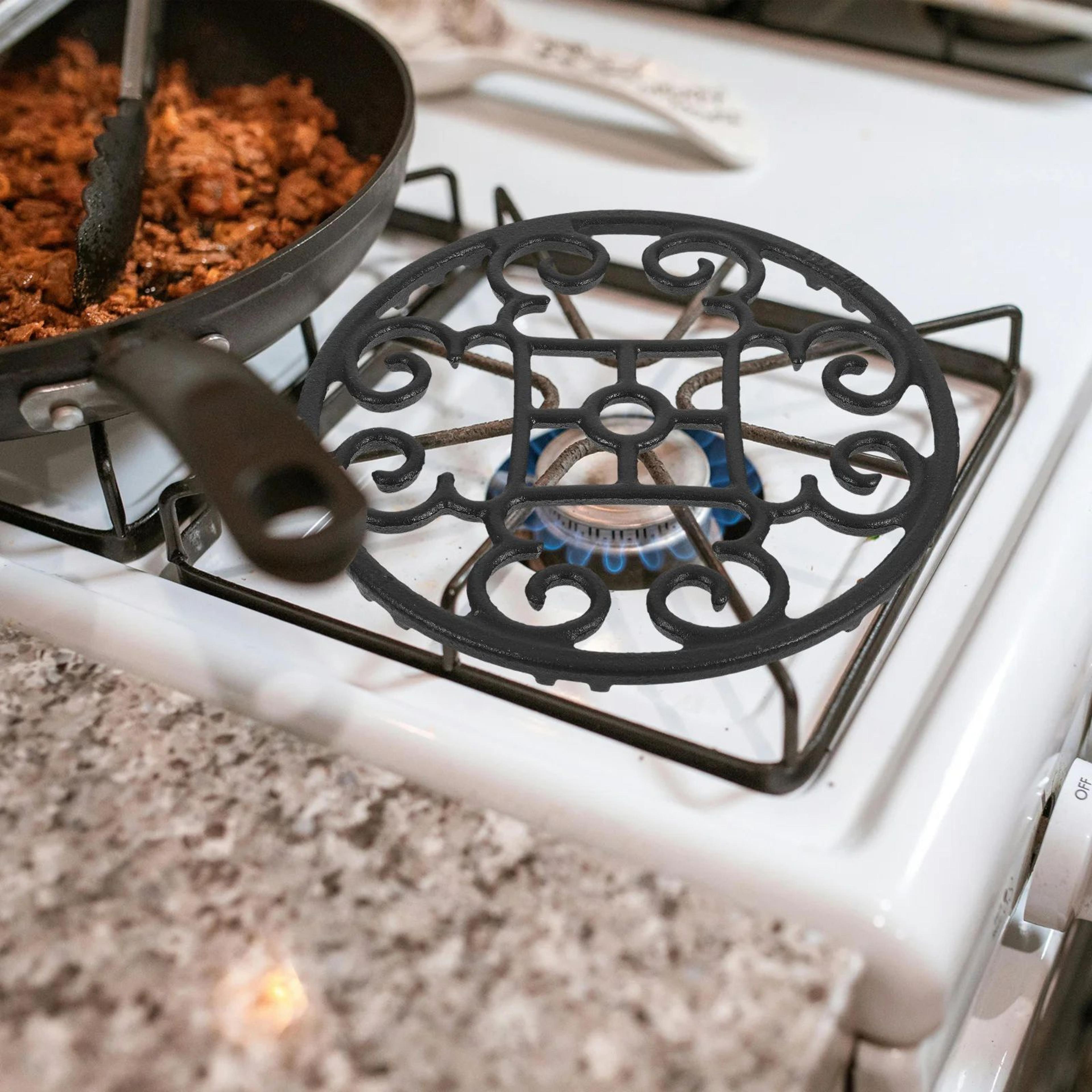 Iron Wok Ring Stand 3