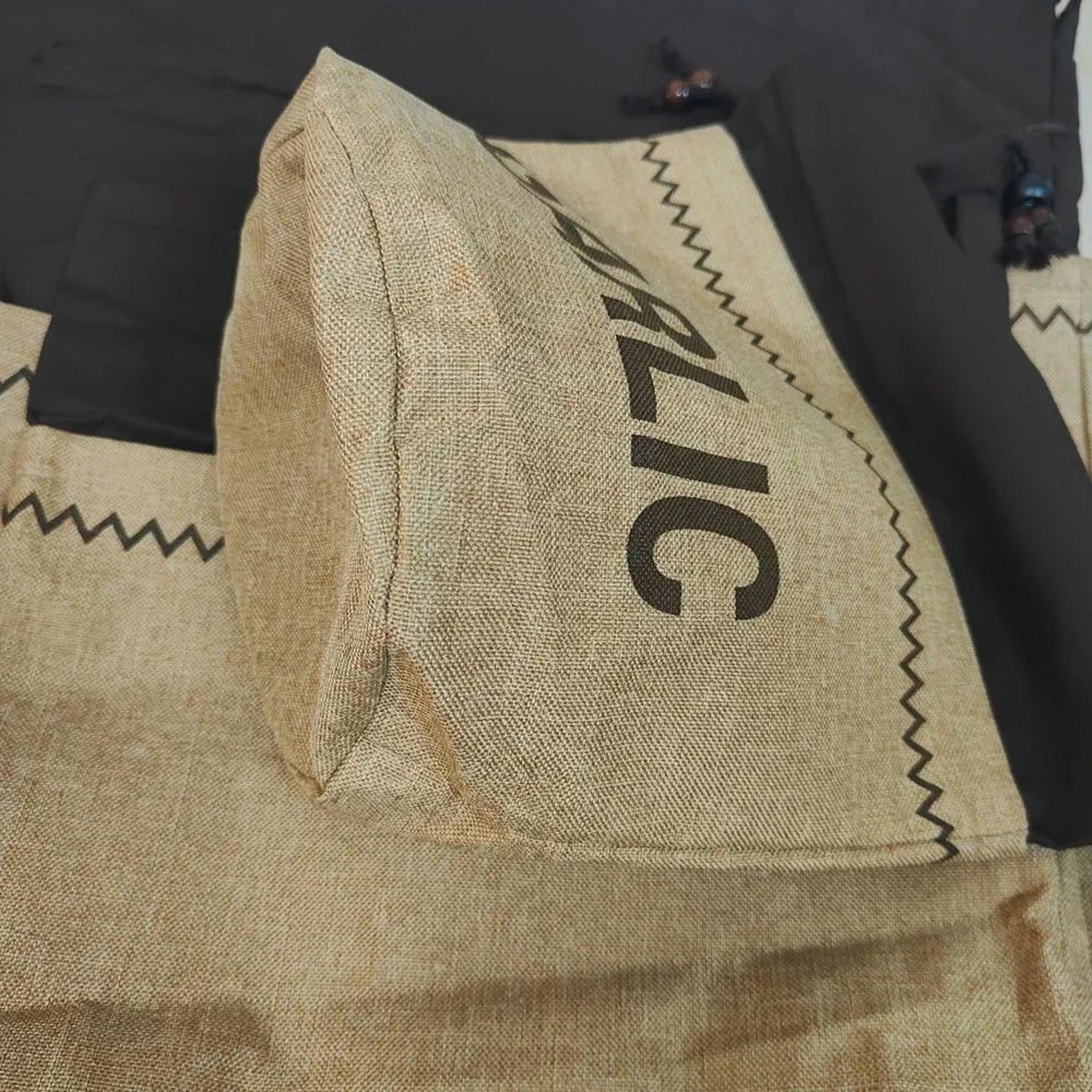 Jute Potato Storage Bag Vegetable Onion Garlic Bread Storage Sack 4