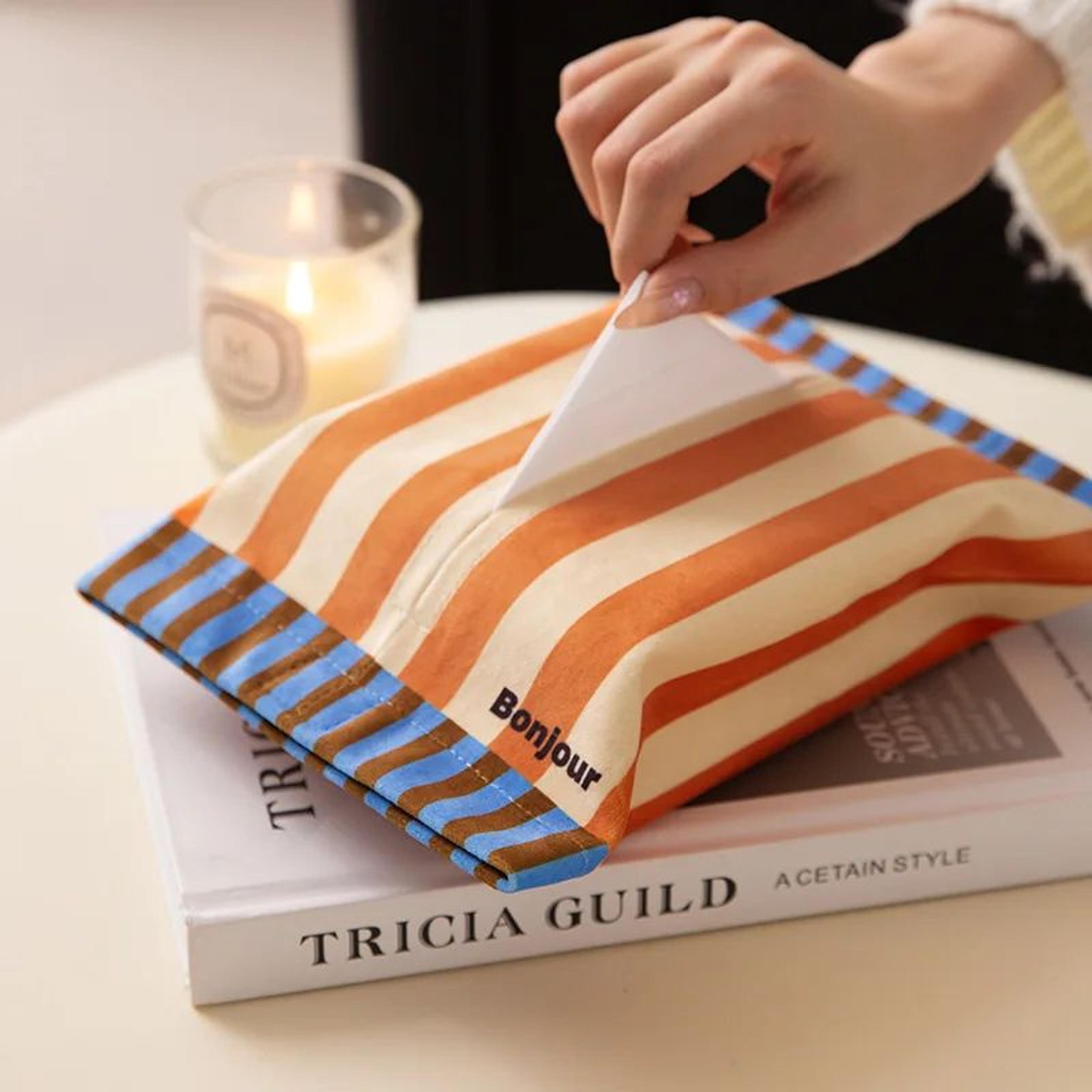 luxury decorative tissue box holder vintage napkin dispenser organizer
