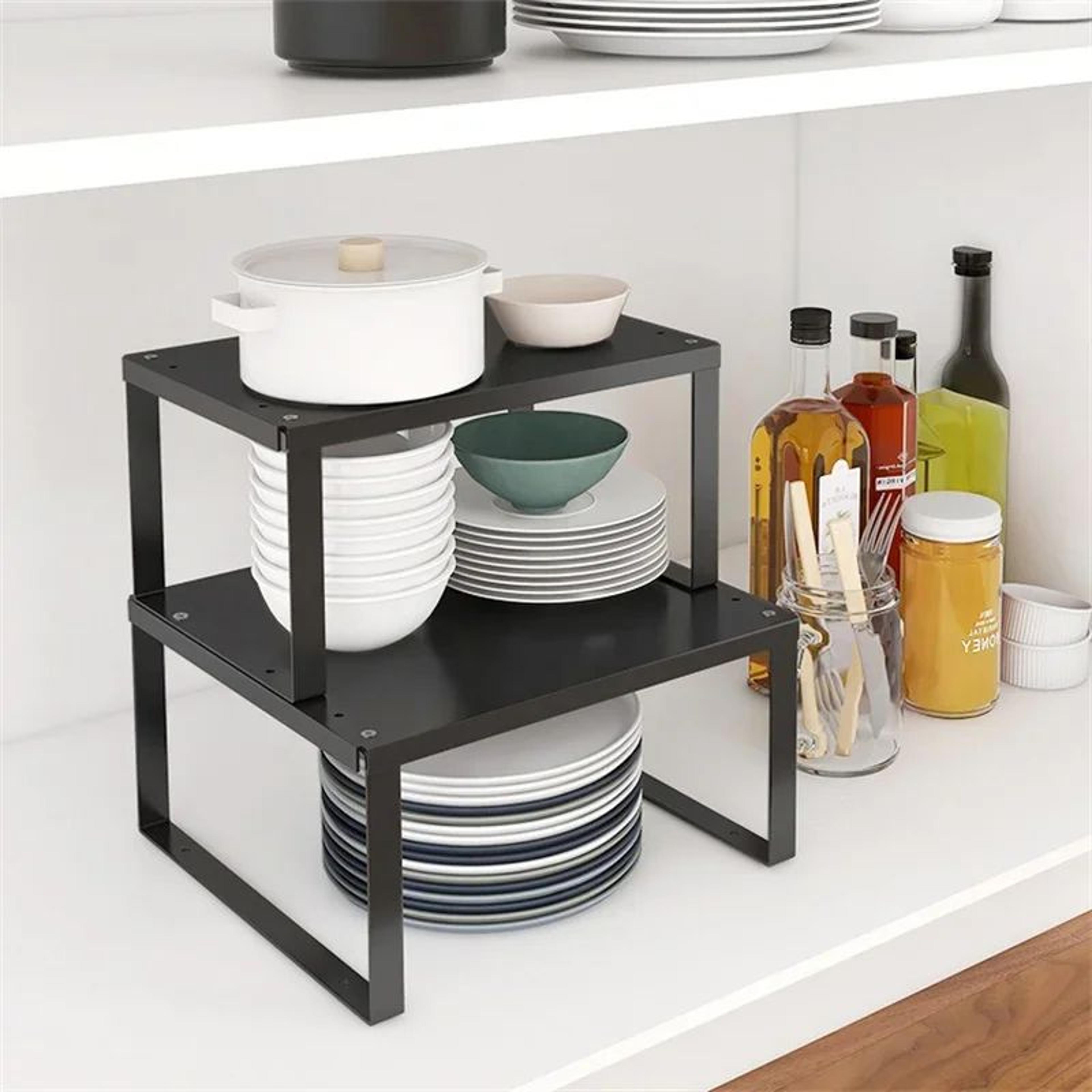 Metal Wall Mounted Spice Rack Kitchen Storage Shelf Organizer 1