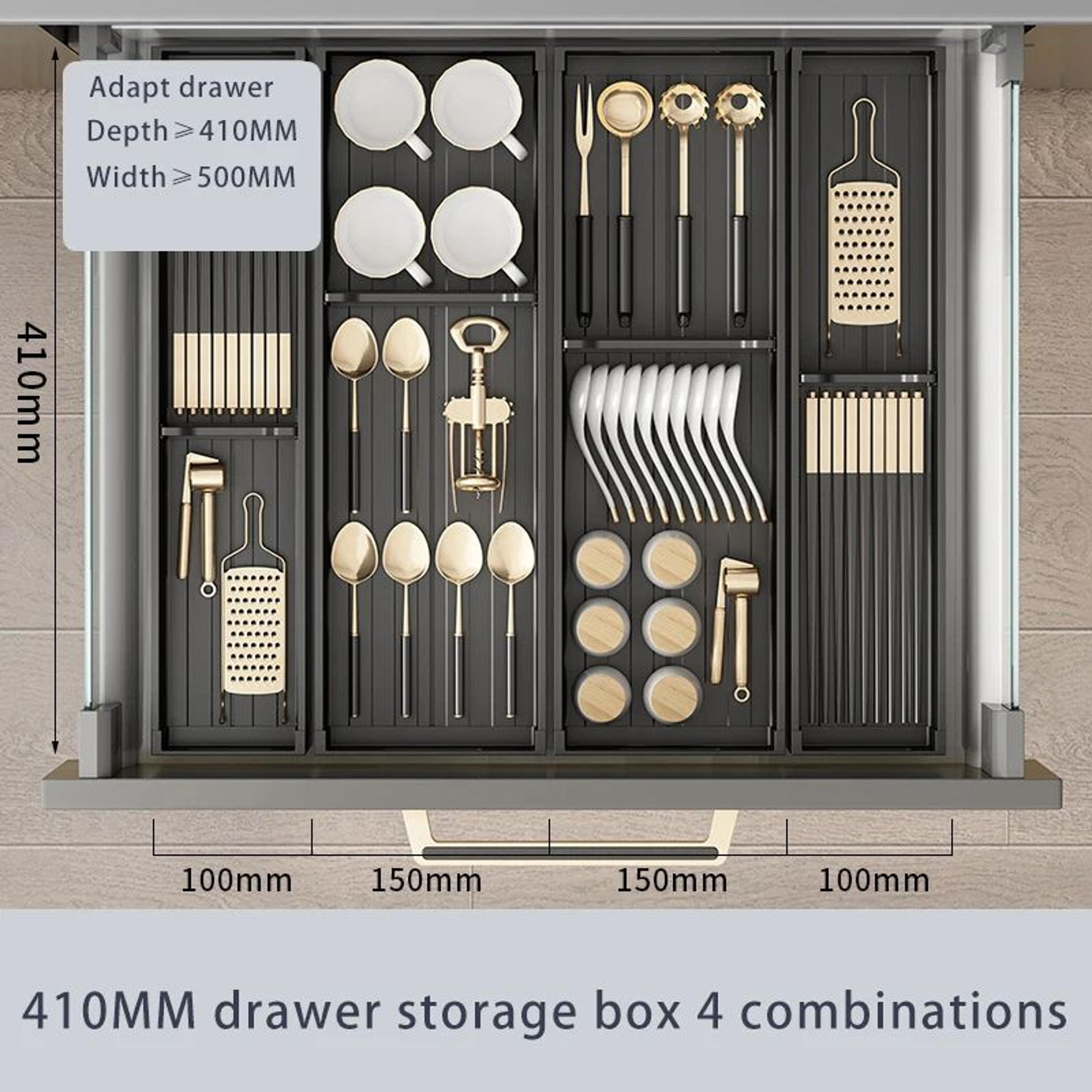 Adjustable Dish Drying Rack Retractable Sink Organizer With Utensil Holder 8