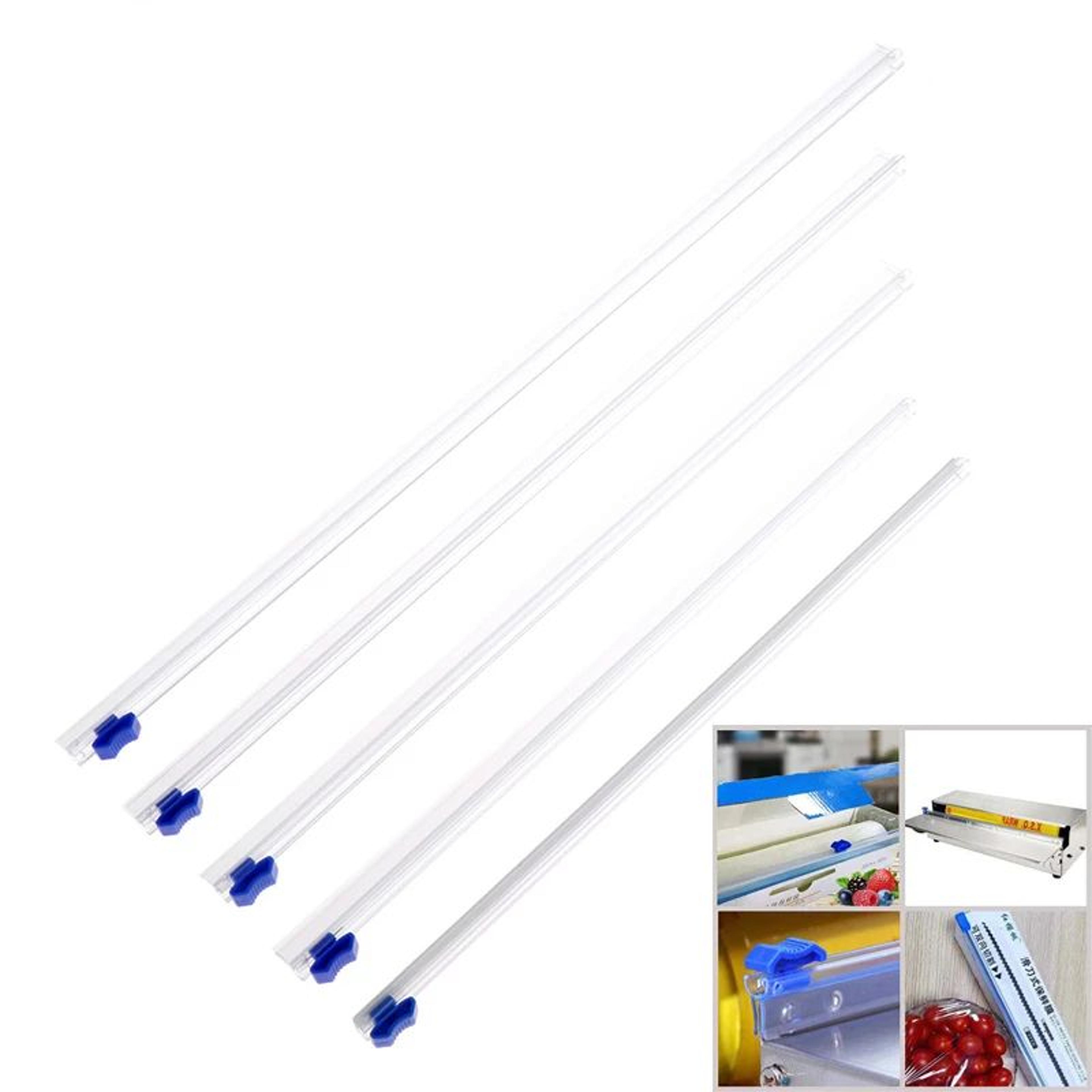 Plastic Wrap Dispenser With Cutter Food Wrap And Foil Organizer 0