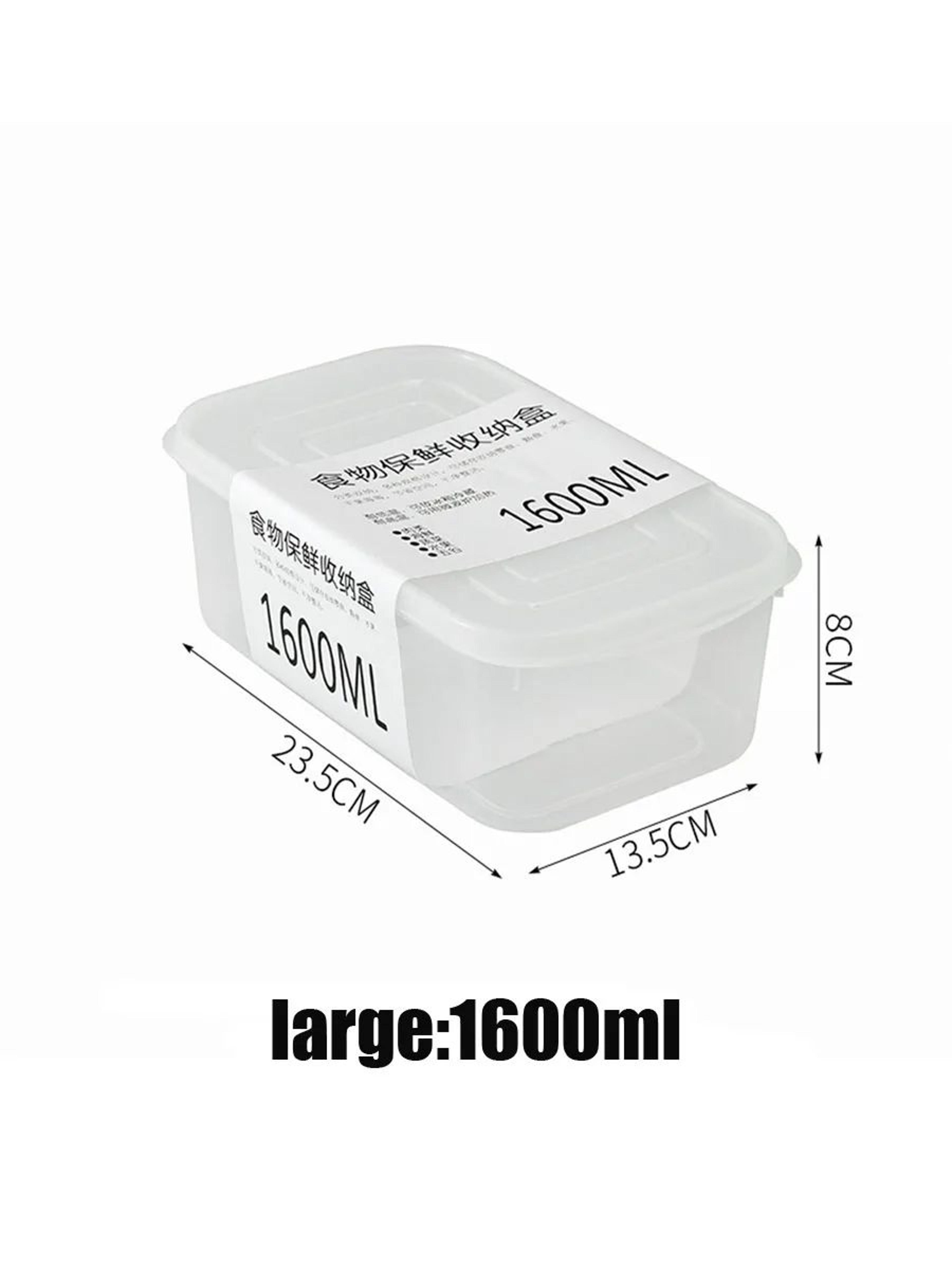 Airtight Food Storage Container Refrigerator Crisper Box 6
