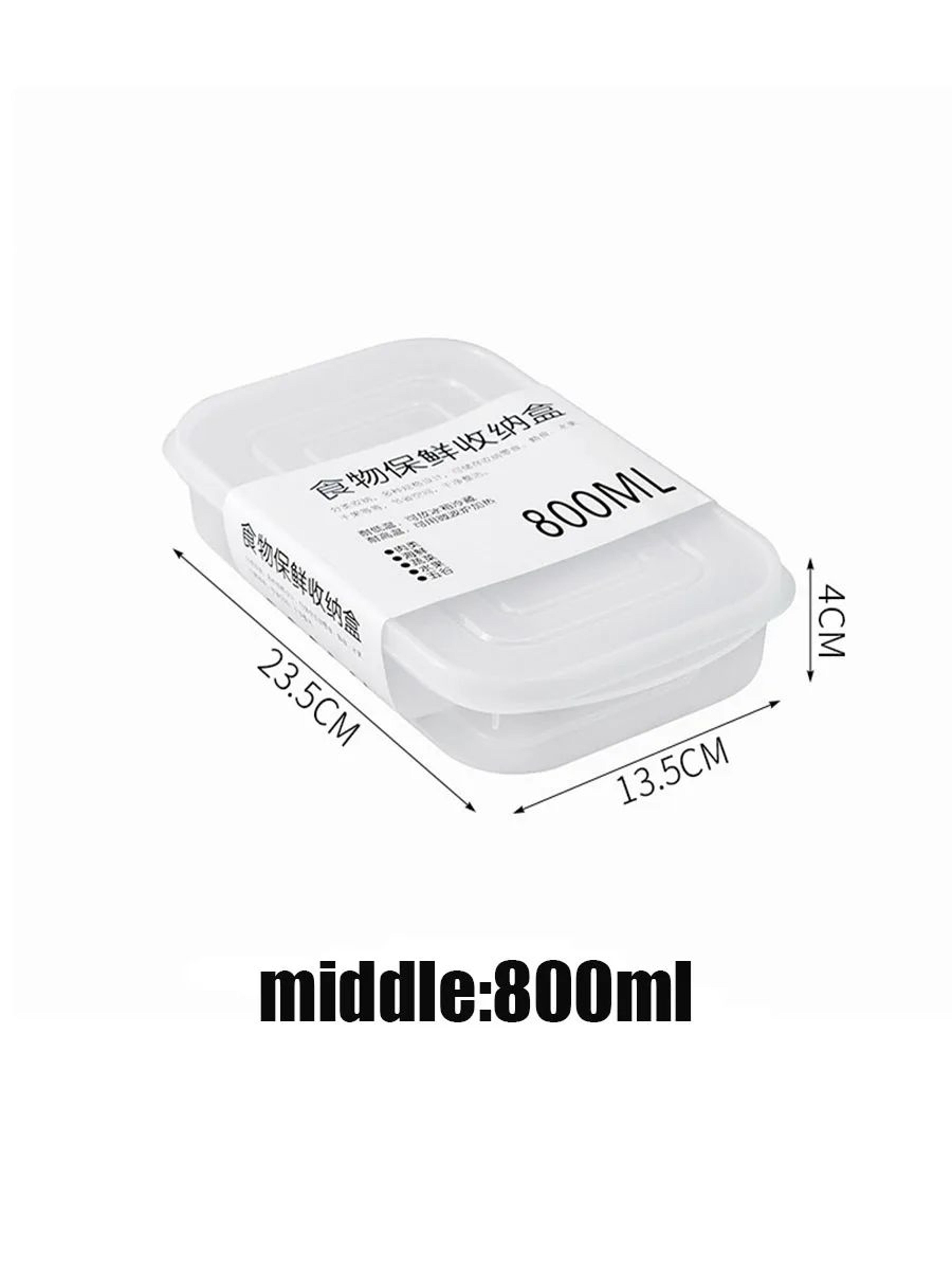 Airtight Food Storage Container Refrigerator Crisper Box 8