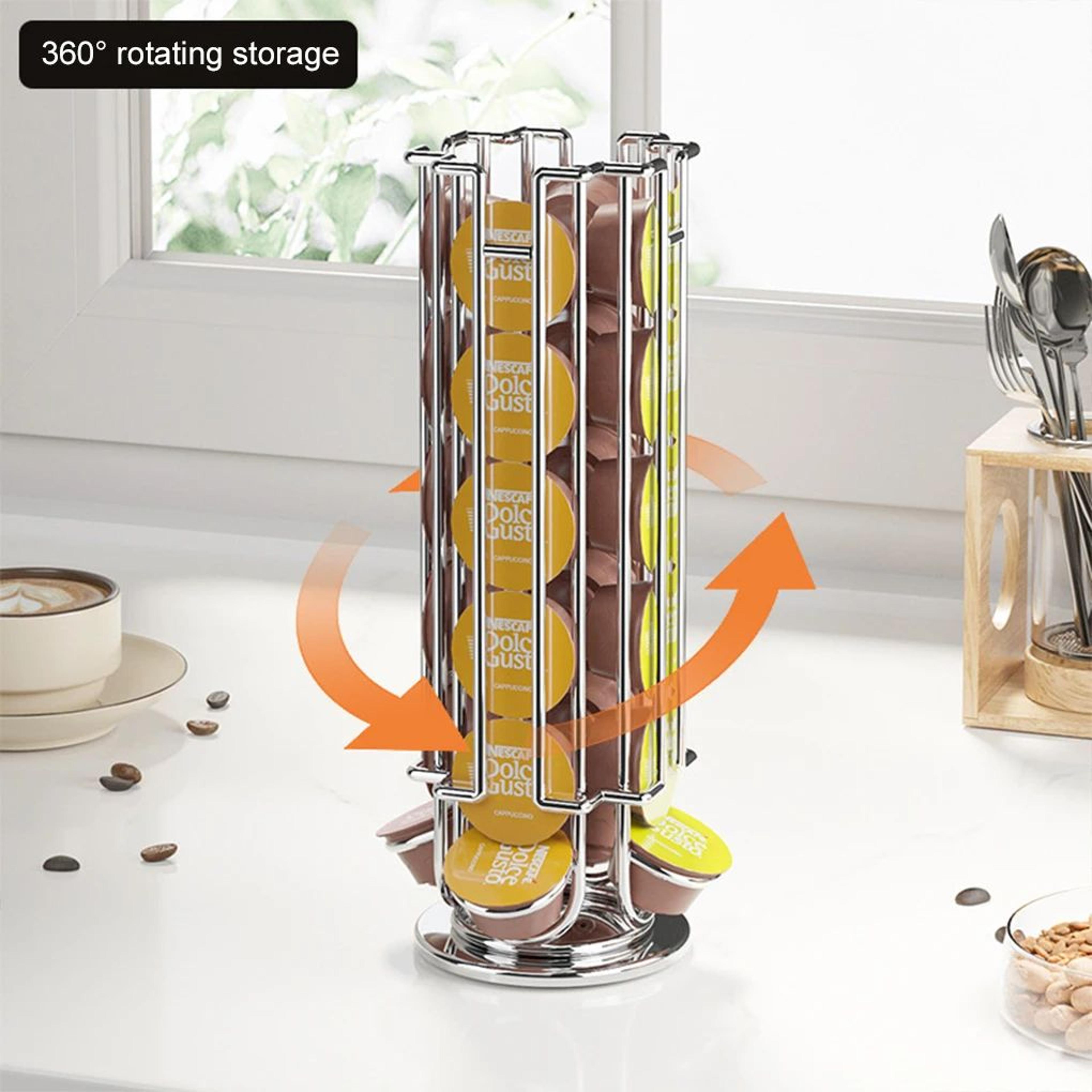 360 Rotating Dolce Gusto Coffee Pod Holder Stand 3