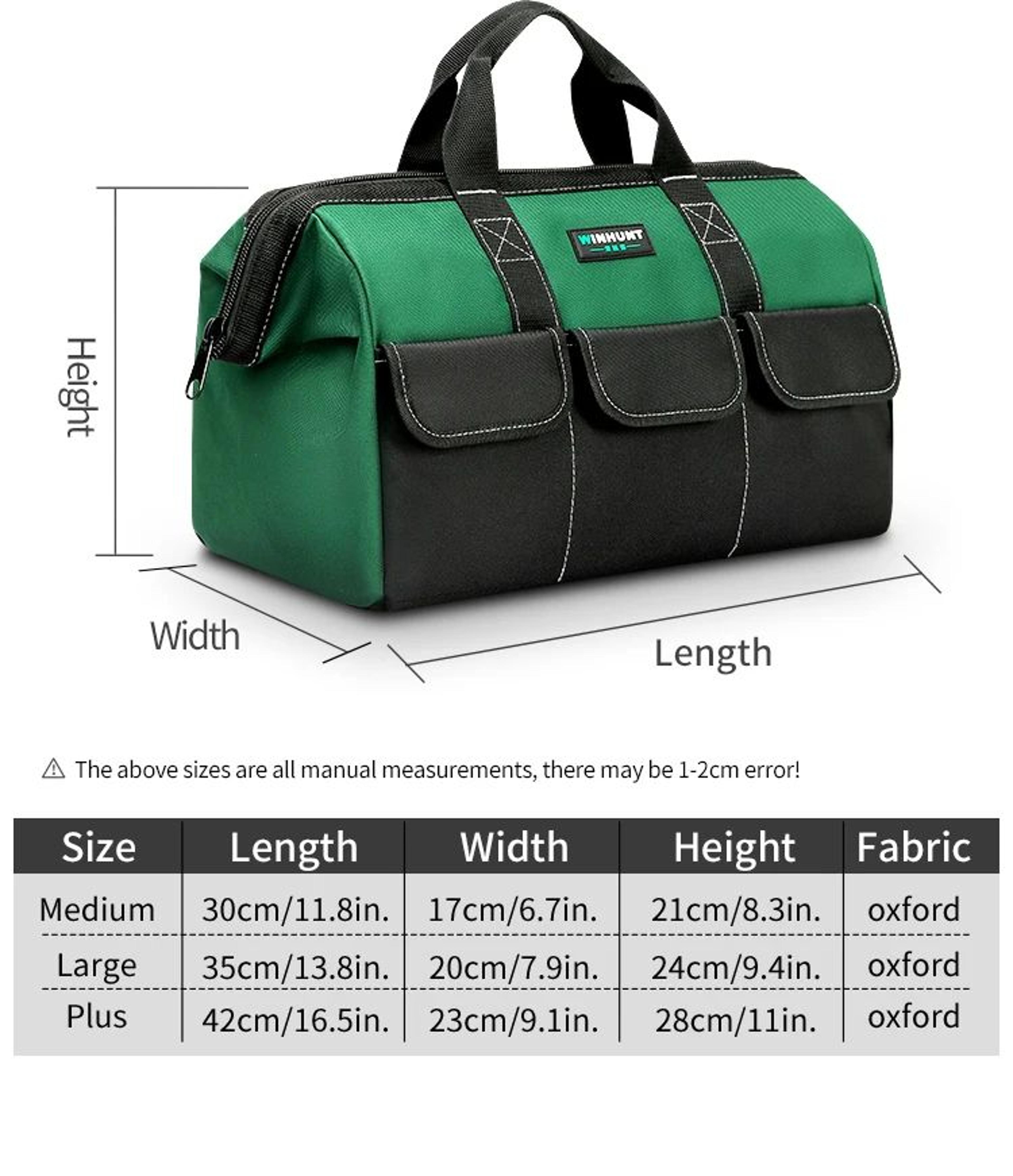 WINHUNT Heavy Duty Tool Bag With Large Capacity Storage 4