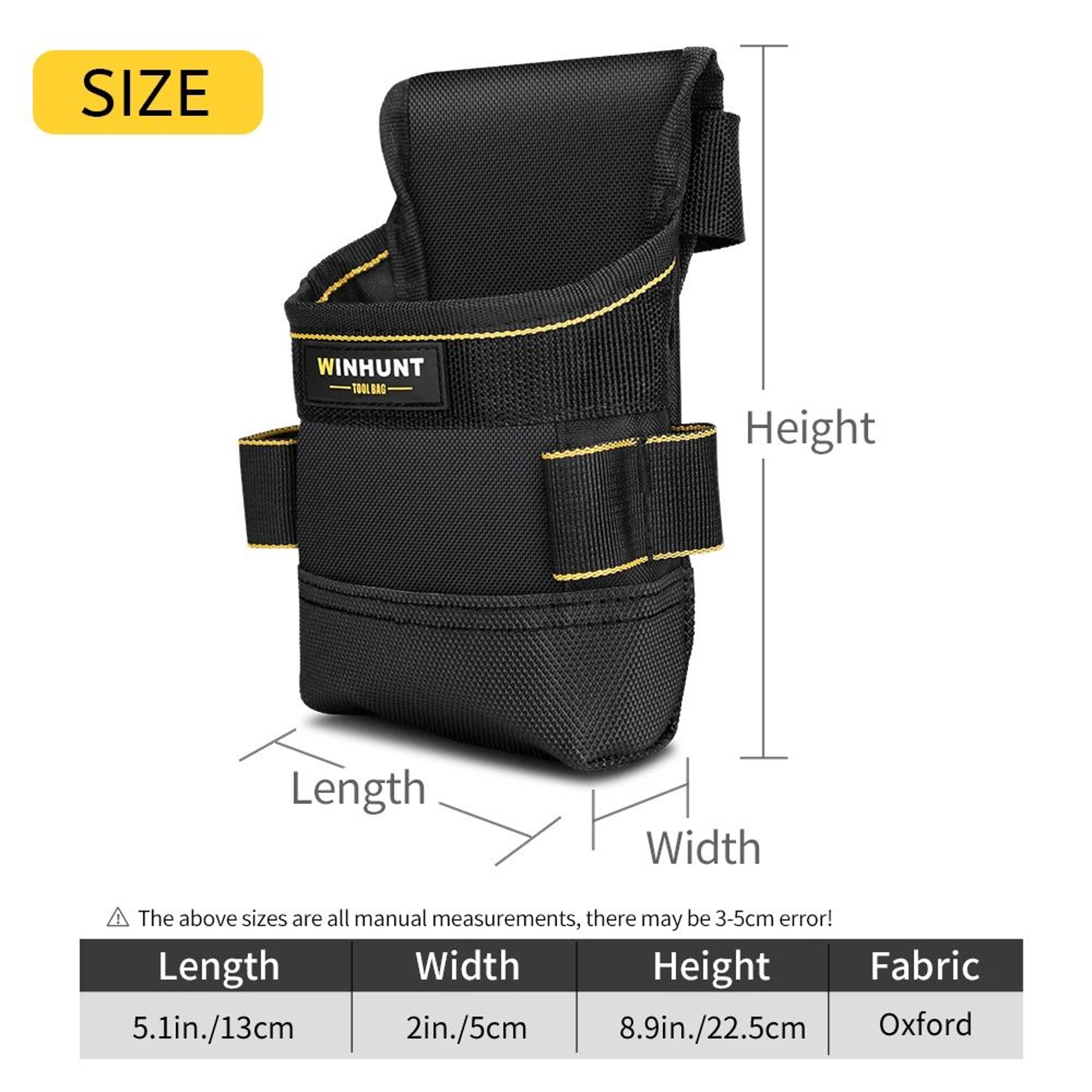 Heavy Duty Tool Pouch With AdjustableBelt 4