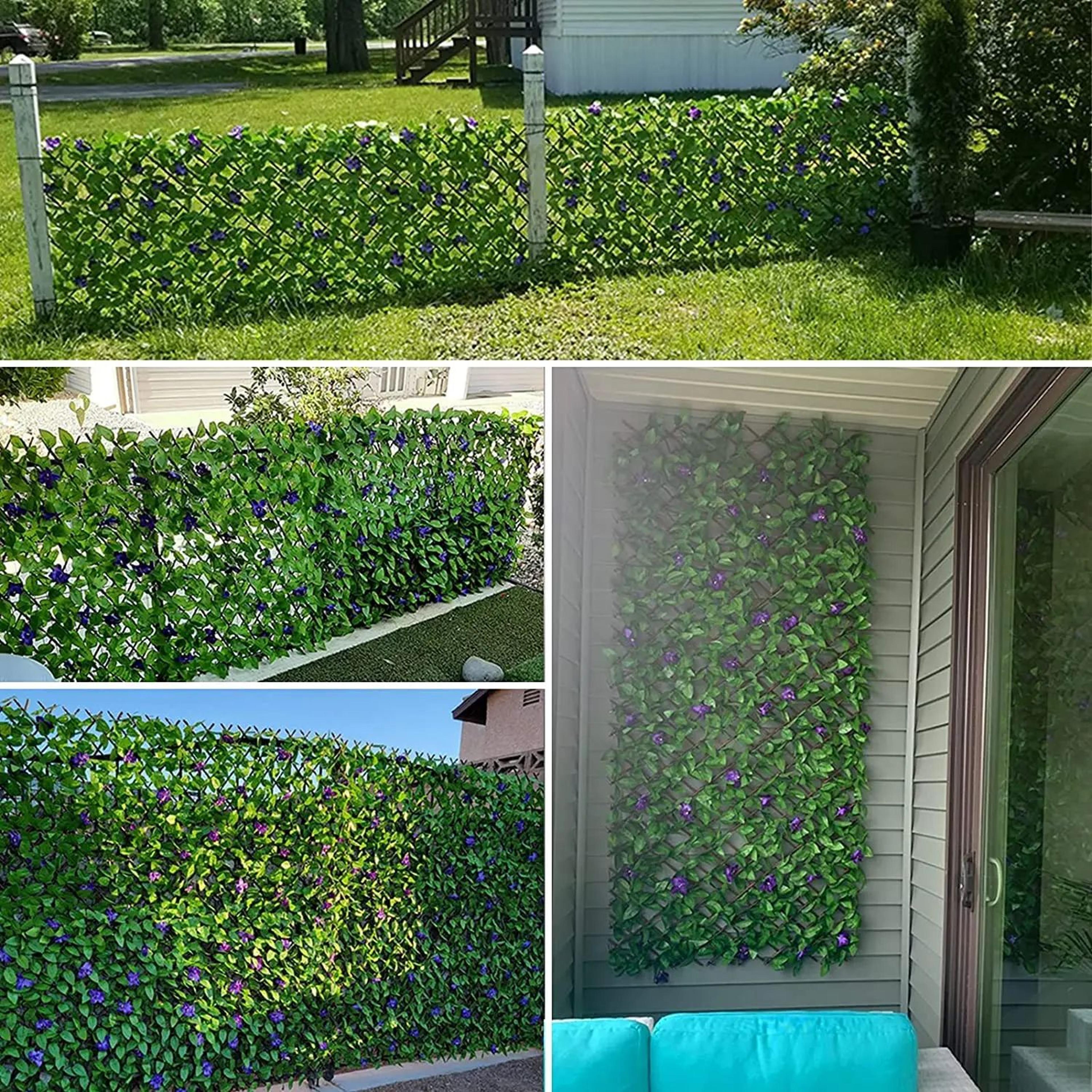 Expandable Artificial Ivy Privacy Fence Screen 1