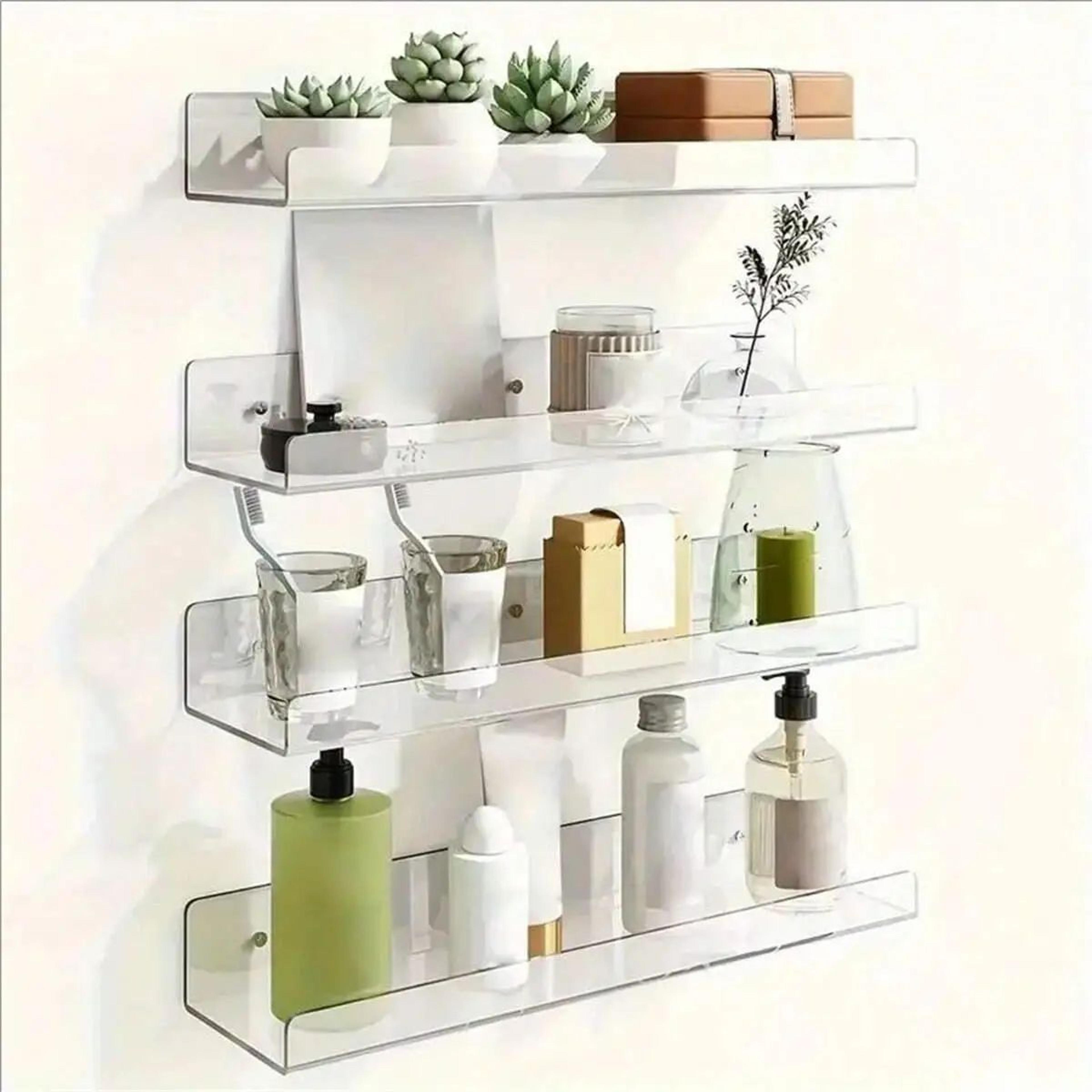 Clear Acrylic Floating Shelf 1