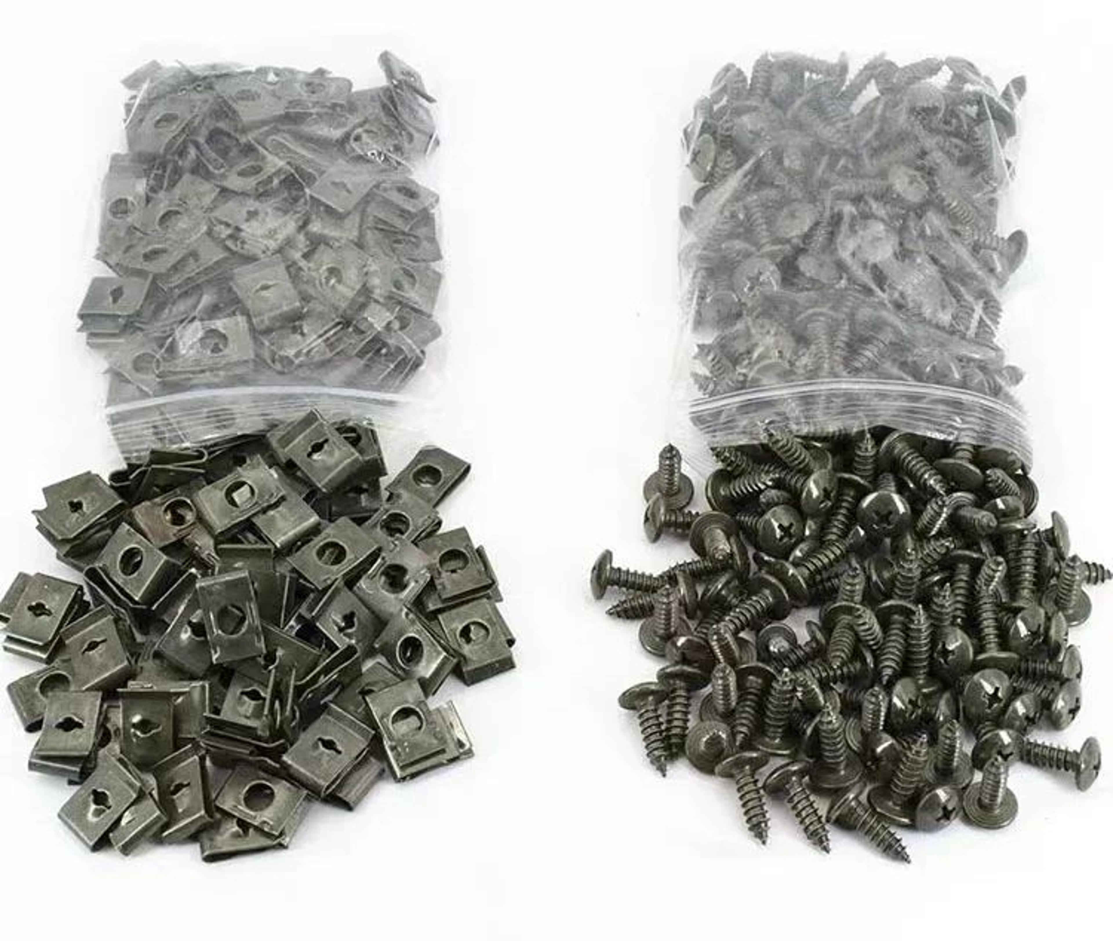 Car U Clip Fastener Set 4