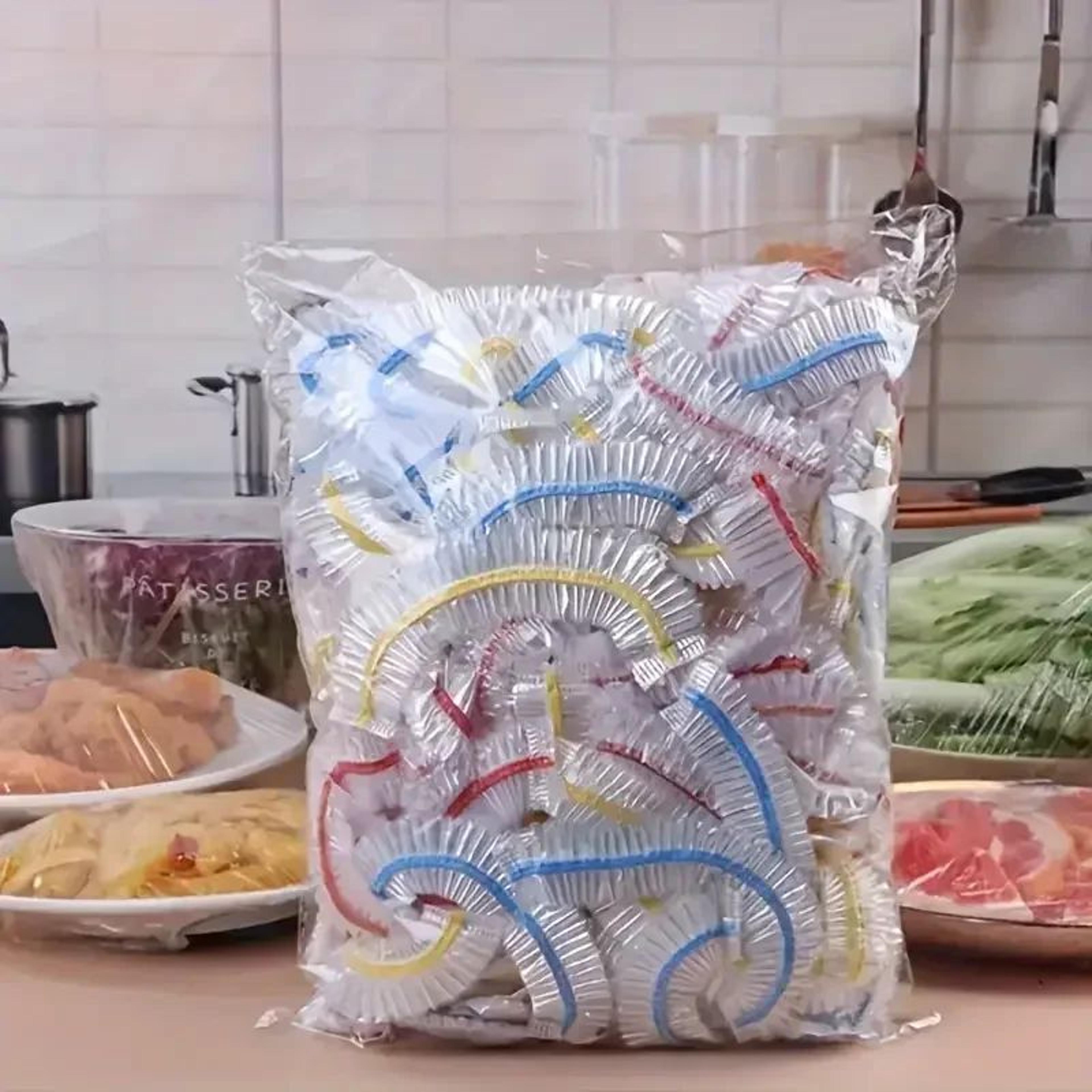 Disposable Elastic Food Covers For Bowls And Plates 7