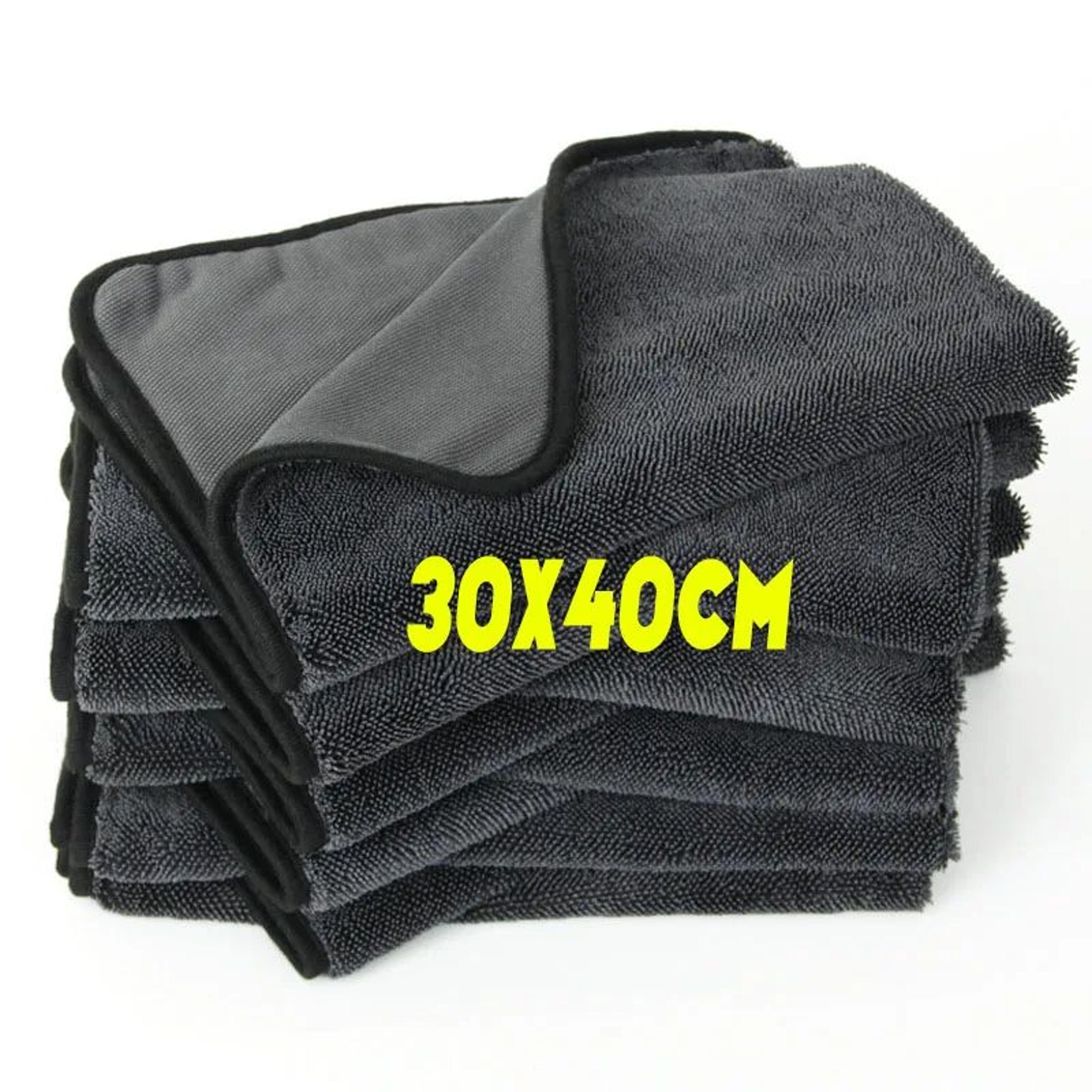 1200 GSM Double Sided Microfiber Car Drying Towel For Car Detailing 9