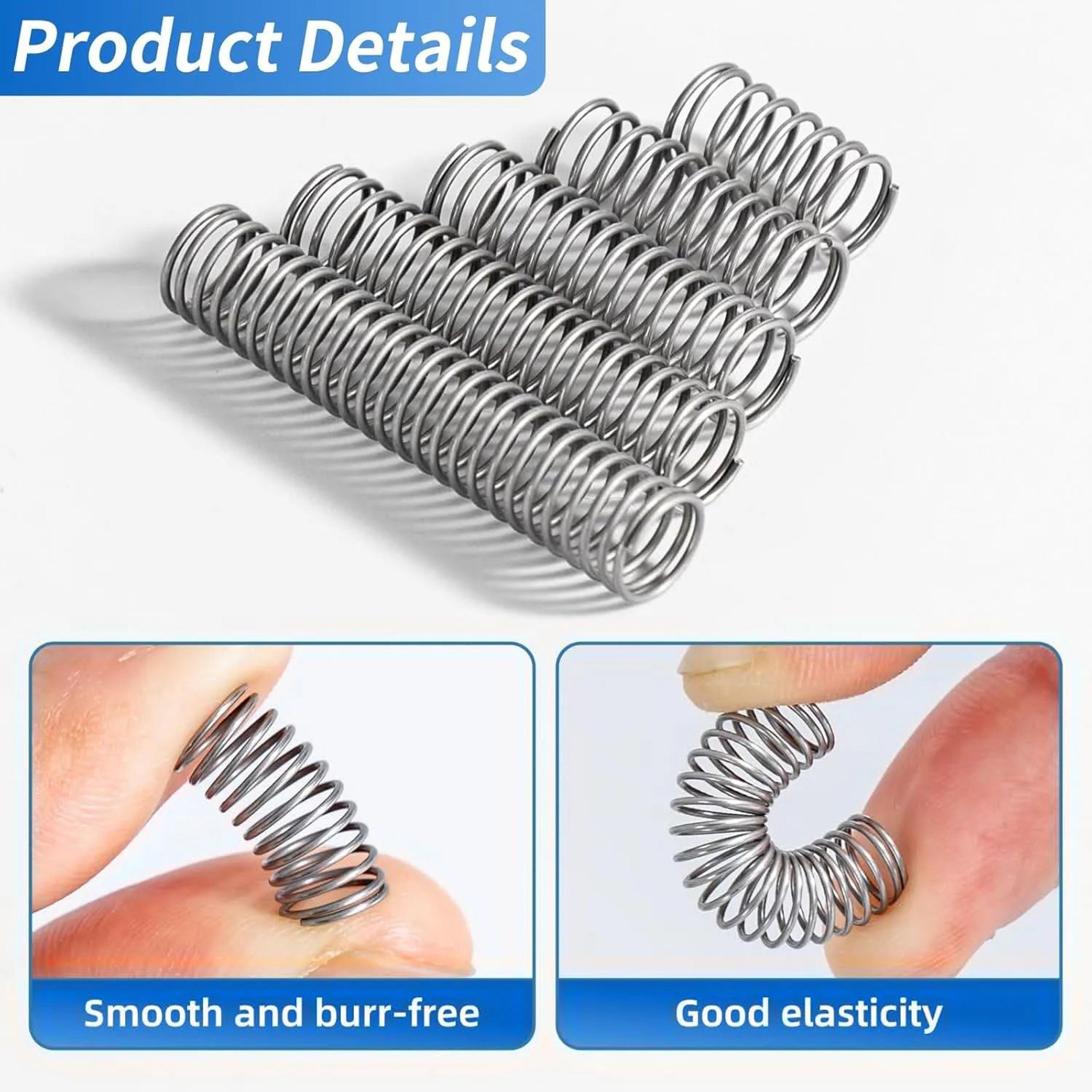 304 Stainless Steel Compression Spring Assortment Kit With 15 Sizes 5