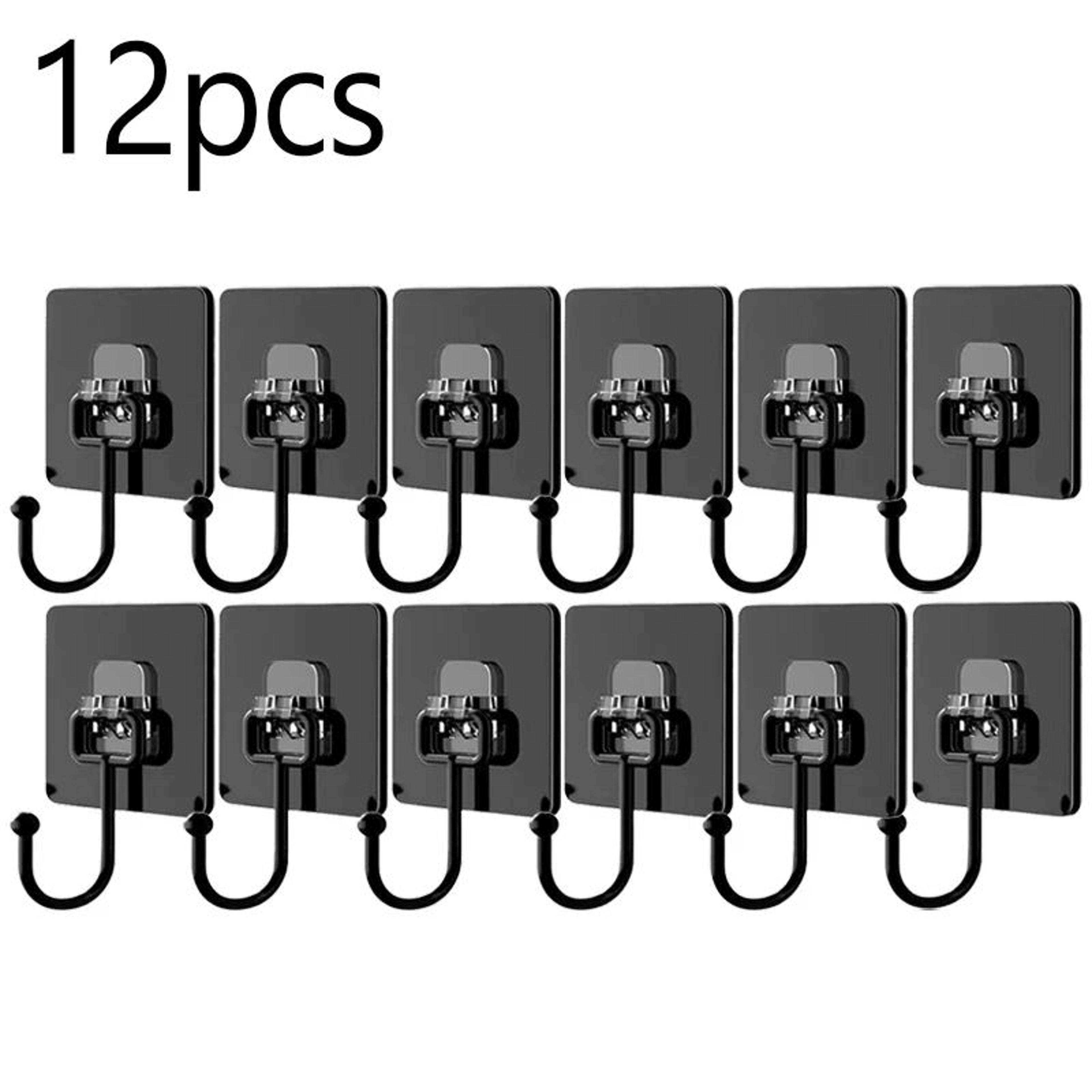 Self Adhesive Wall Hooks No Drill Heavy Duty Storage Hooks 9