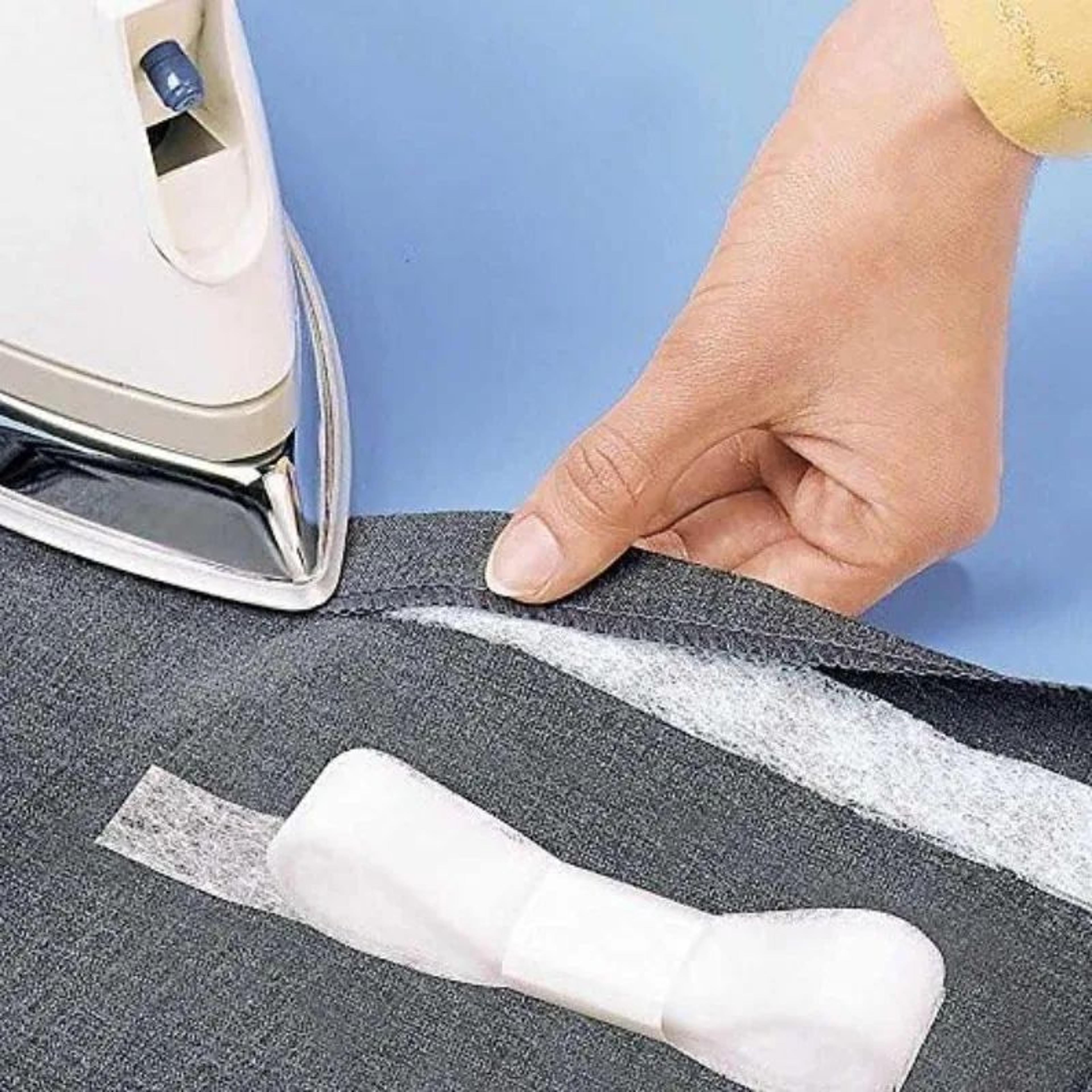 Iron On Hem Tape Double Sided No Sew Fabric Hemming Tape 3