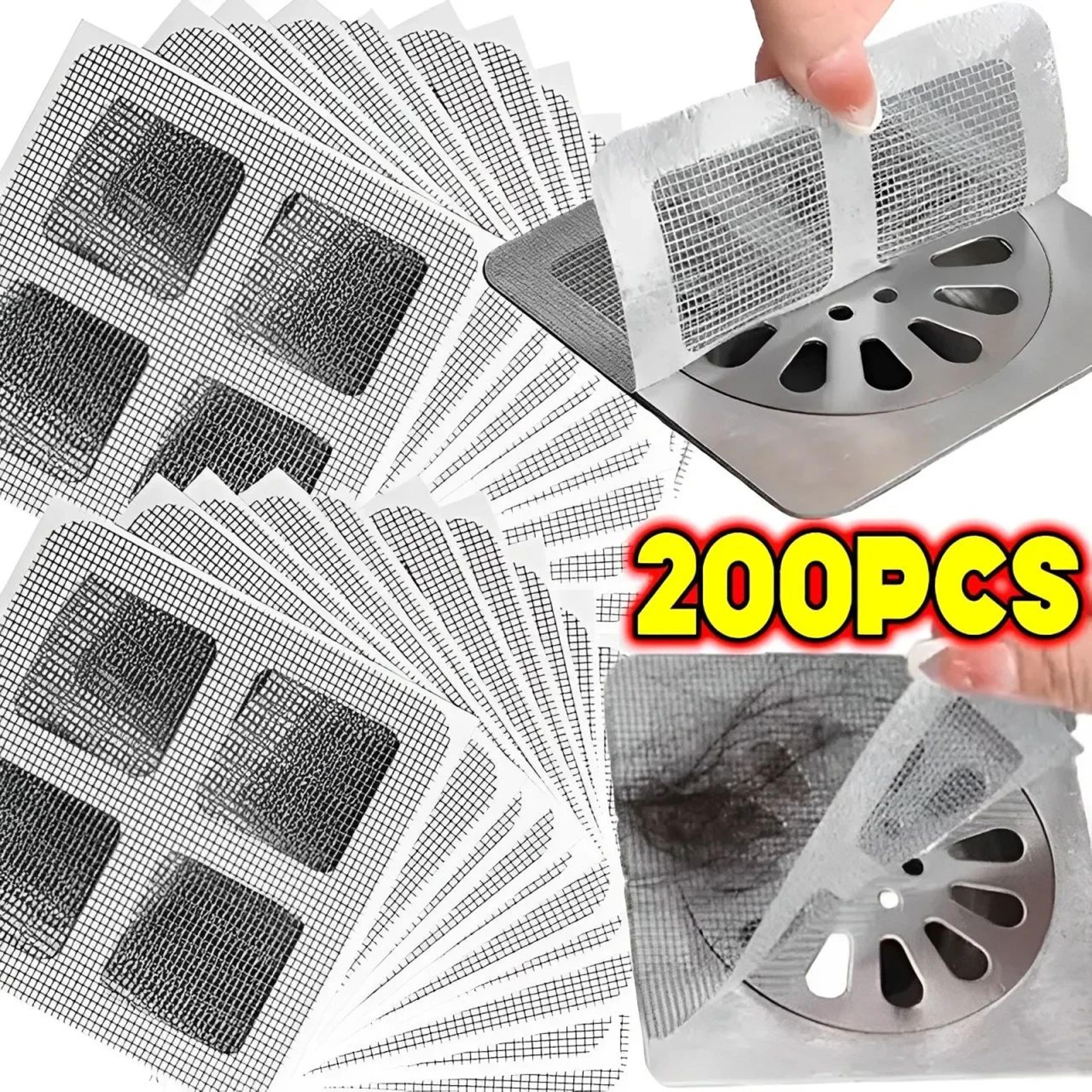 disposable shower drain hair catcher mesh sink strainer filters
