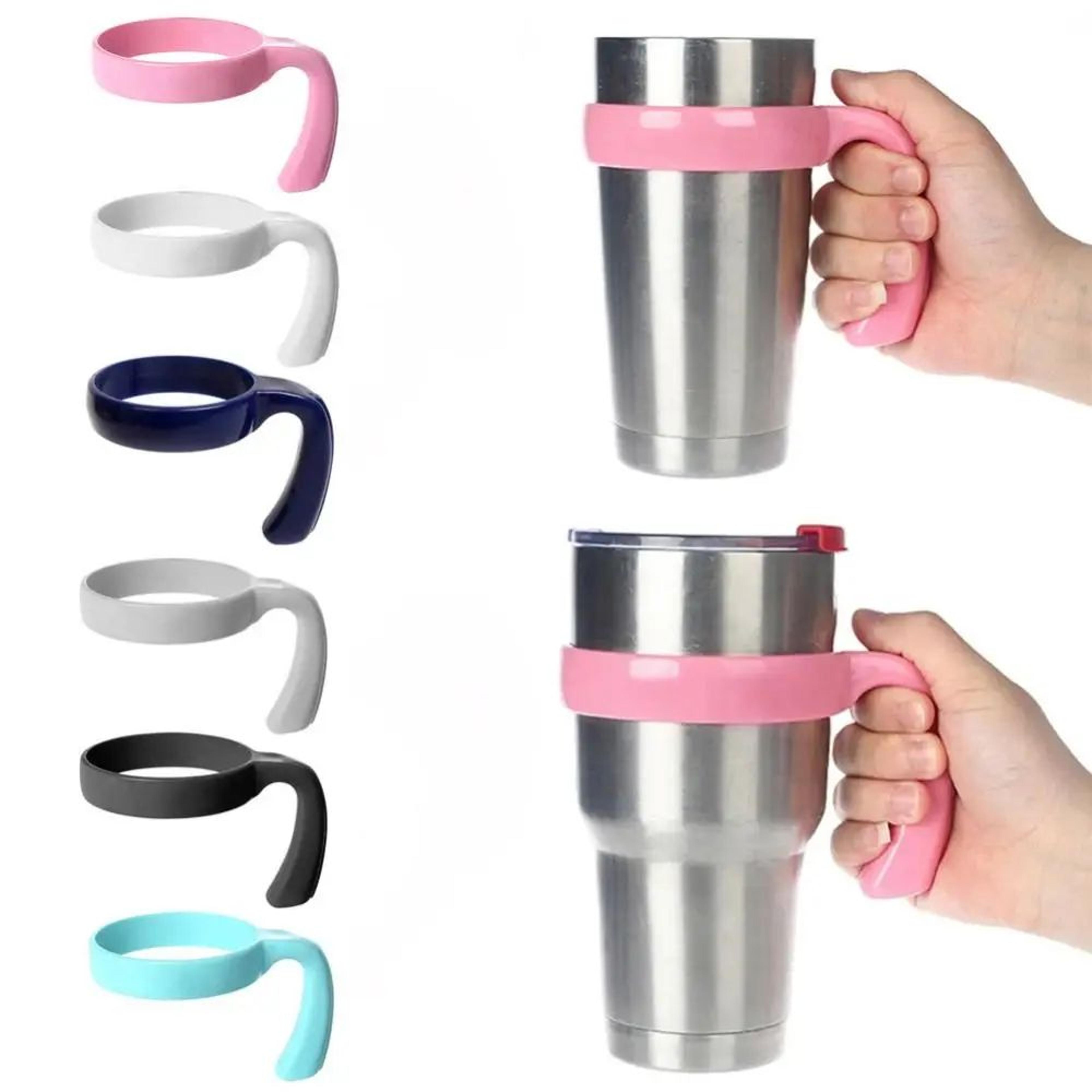 portable tumbler handle water bottle holder cup grip