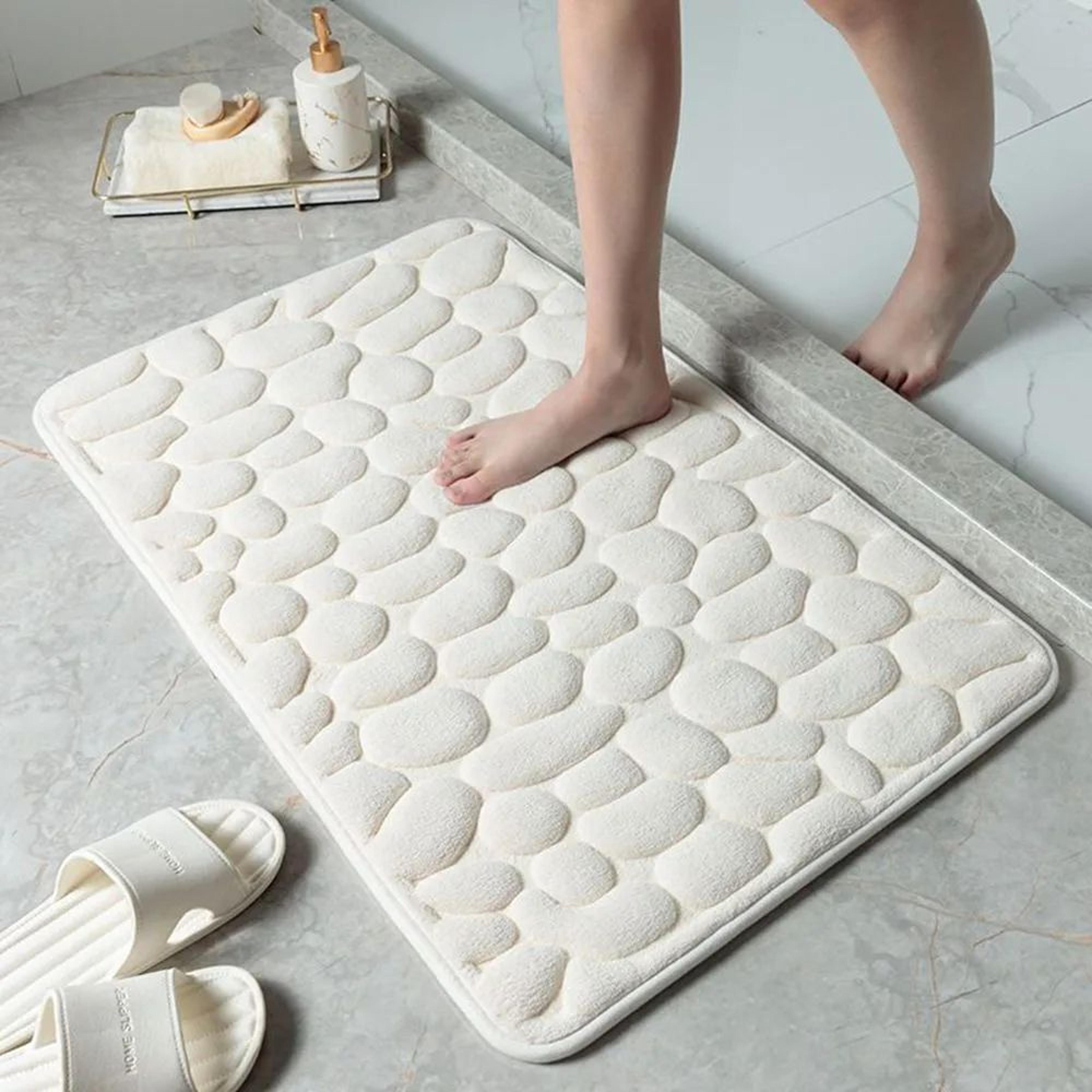 Quick Dry Bath Mat Non Slip Absorbent Bathroom Rug 11
