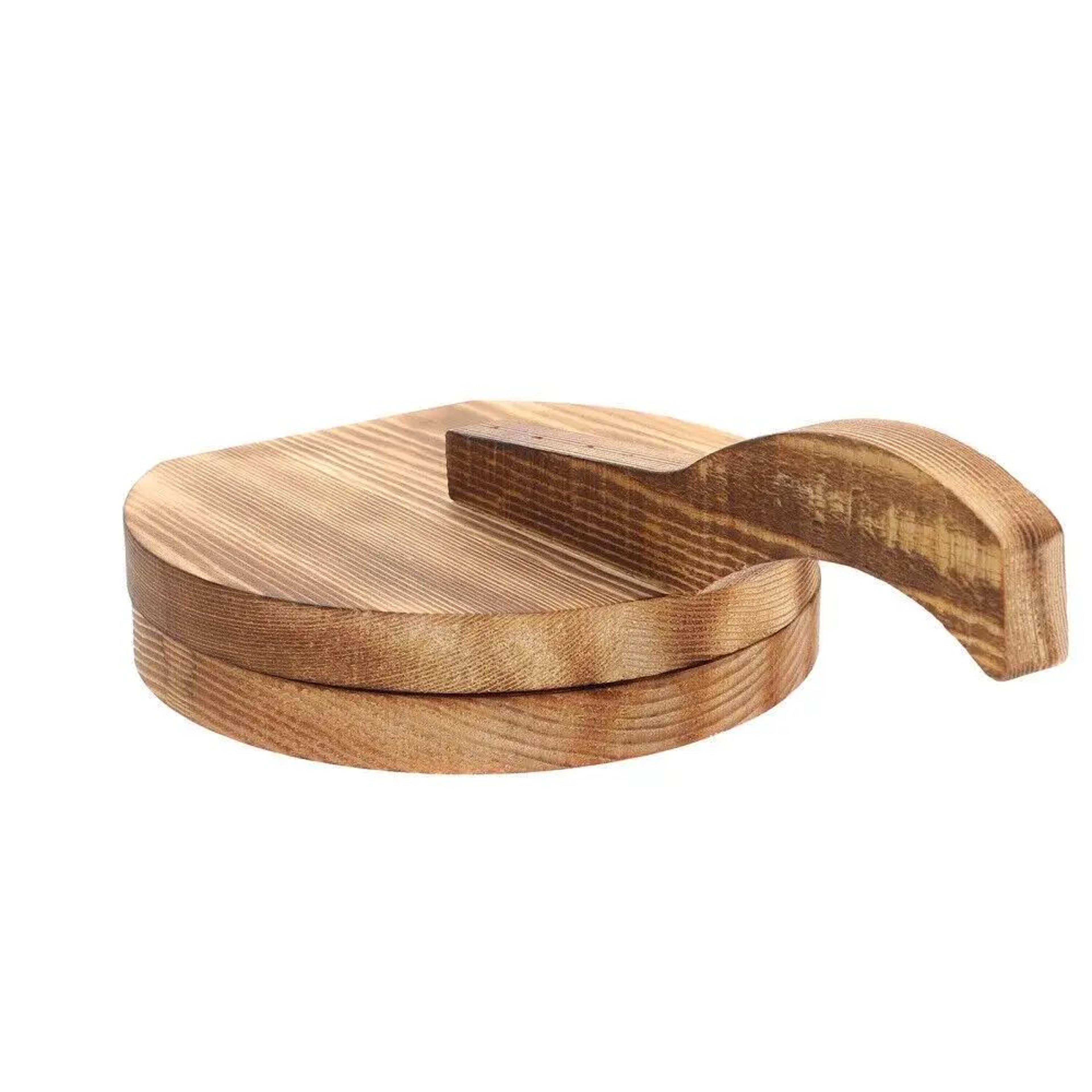 Wooden Dumpling Wrapper Press Manual Dough Press 7