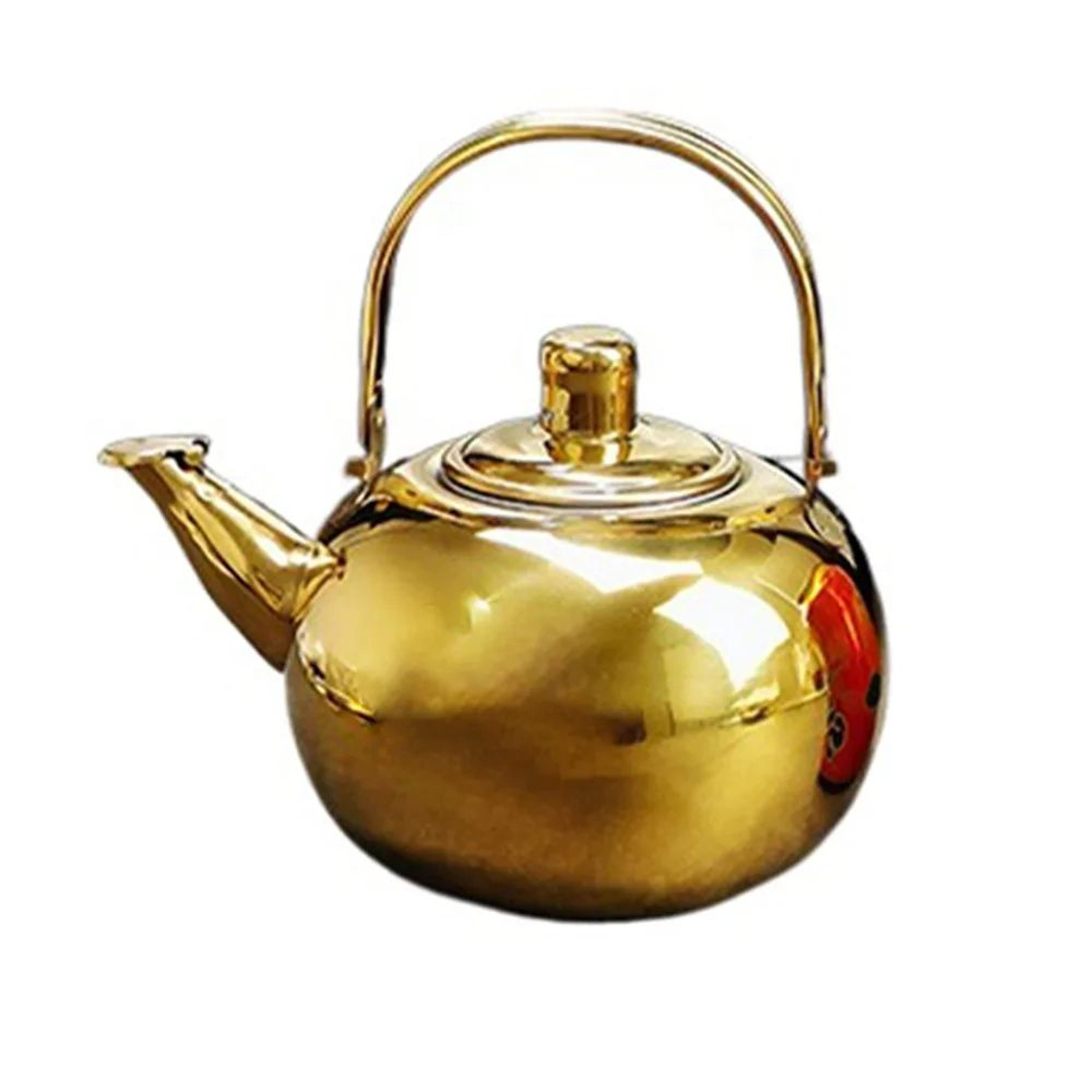Stainless Steel Tea Kettle With Infuser Large Capacity Tea And Coffee Pot 11