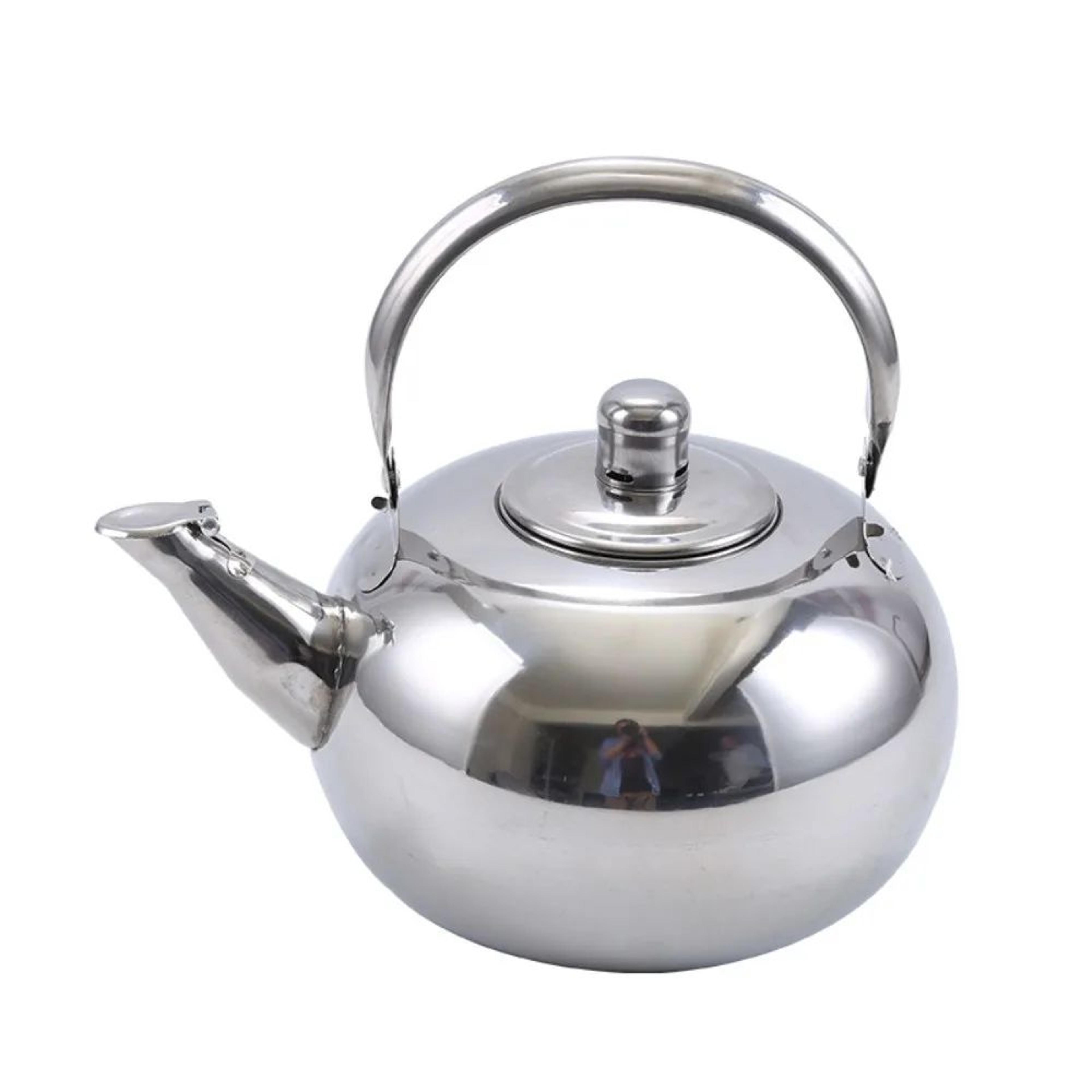 Stainless Steel Tea Kettle With Infuser Large Capacity Tea And Coffee Pot 15