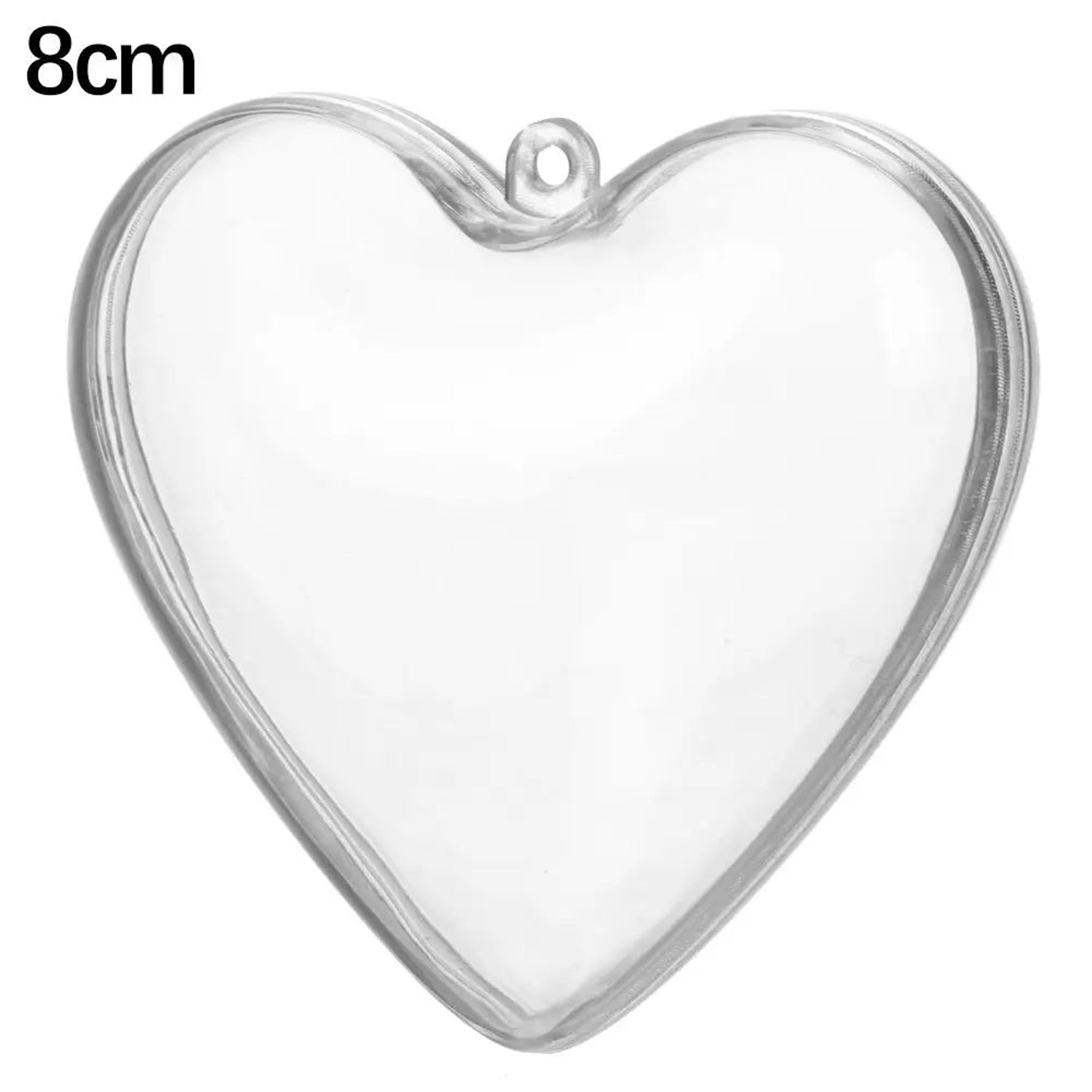 Heart Shaped Acrylic Bath Bomb Mold And Clear Gift Packaging Box 10