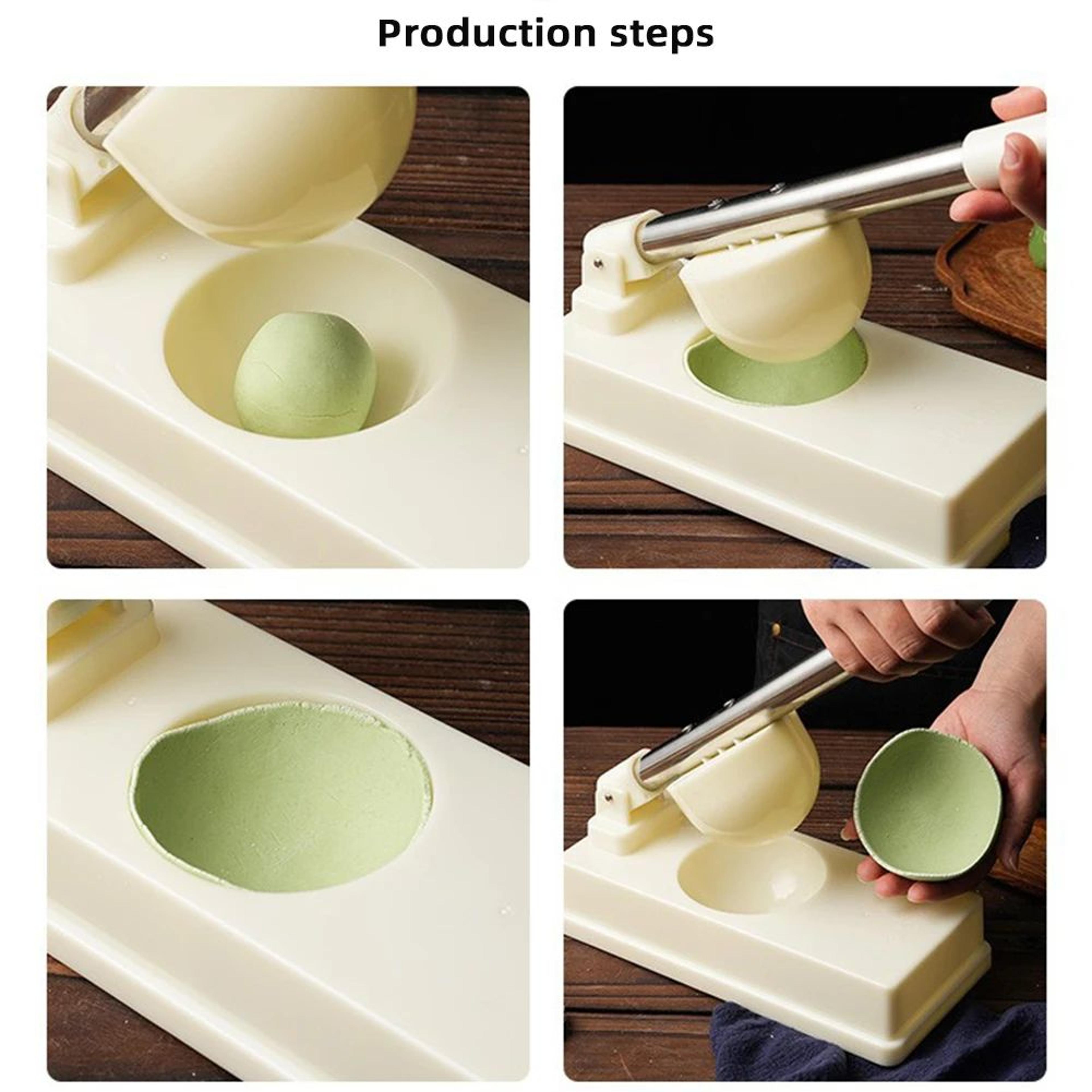 Dumpling Maker Press Dumpling Mold And Dough Wrapper Tool 4