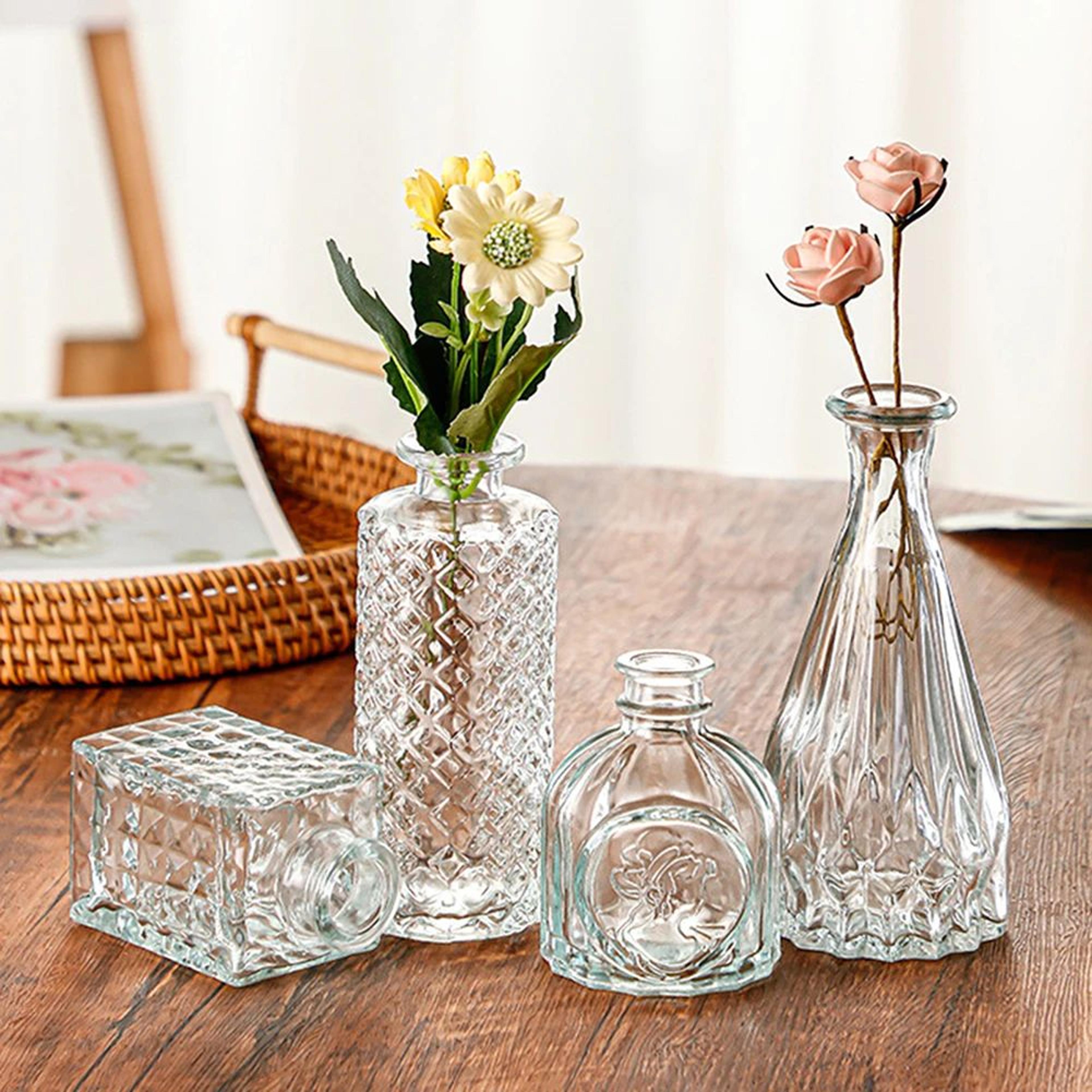 Nordic Glass Flower Vase Modern Decorative Vase For Home Decor 1