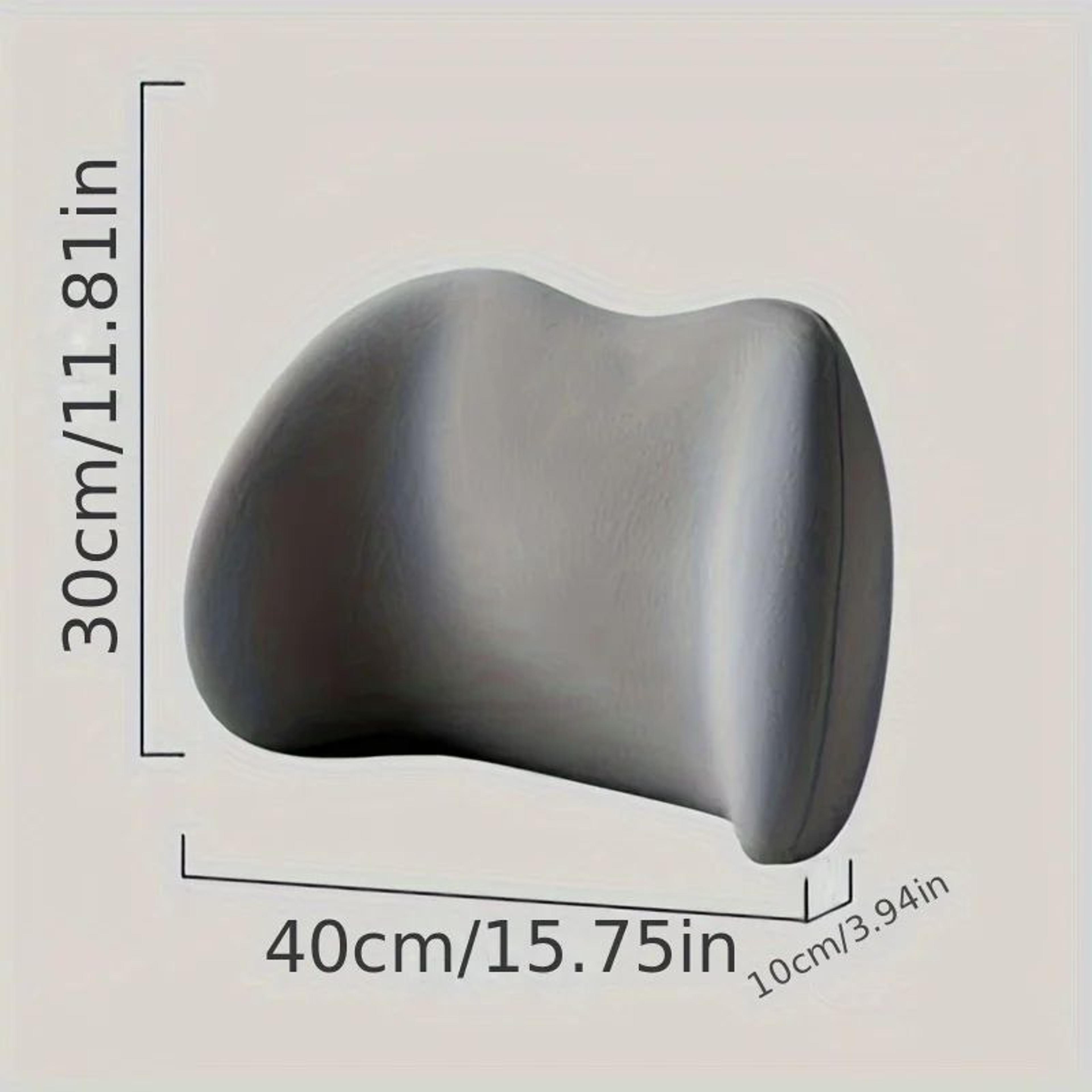 Memory Foam Lumbar Support Pillow Ergonomic Back Cushion For Office Chair Car And Bed 4