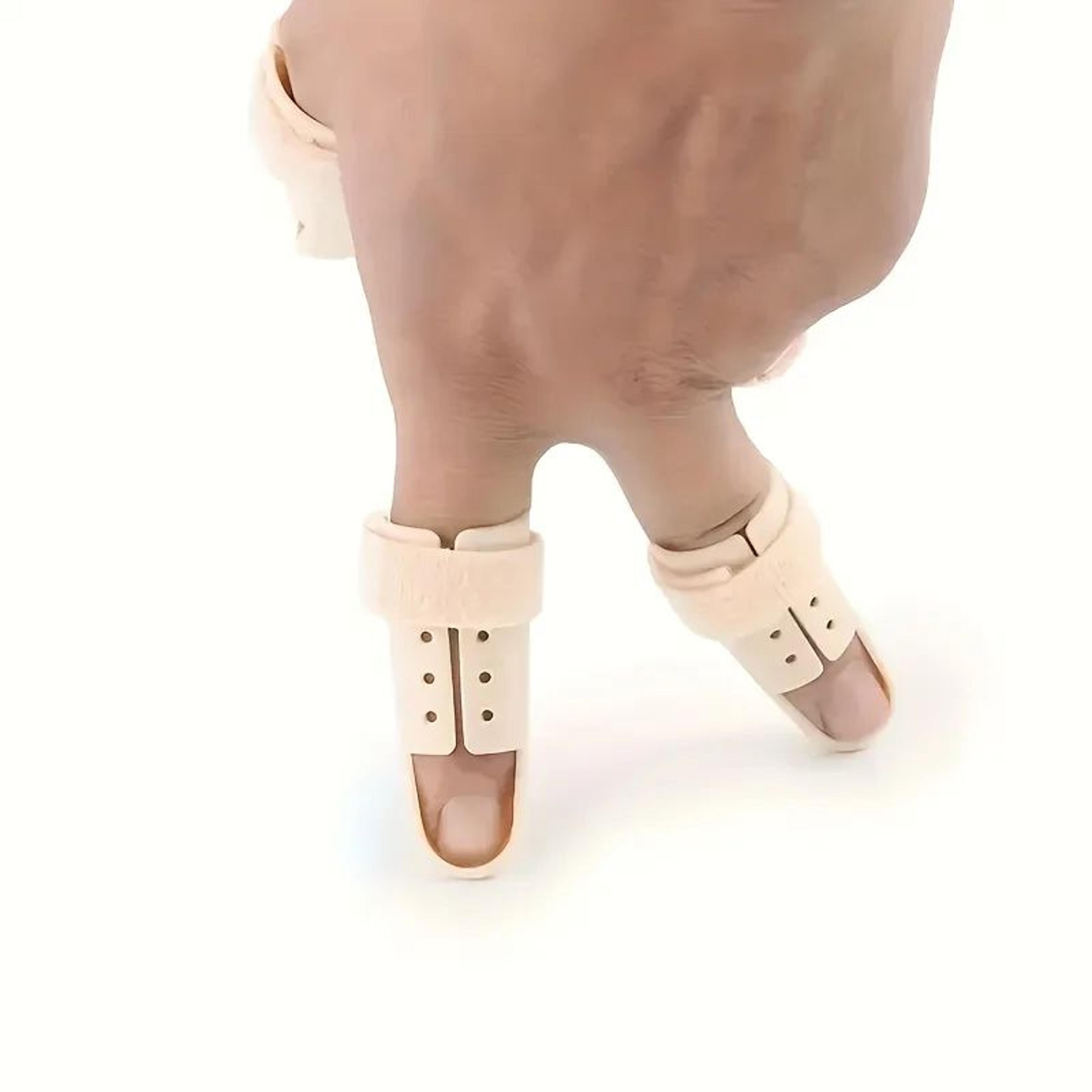 Adjustable Finger Splint Set With Breathable Support For Finger Protection And Recovery 5
