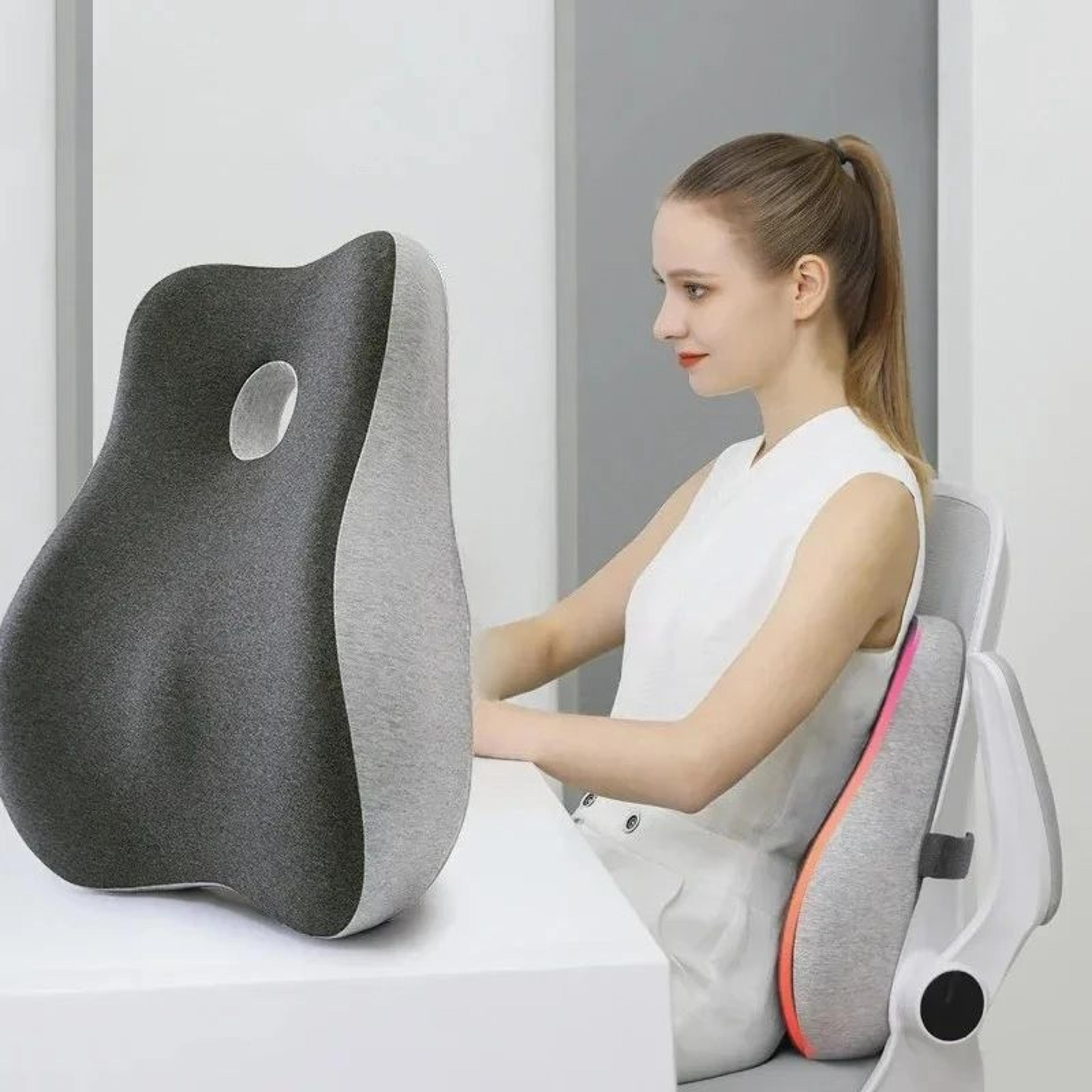 Ergonomic Memory Foam Lumbar Support Pillow For Office Chair Car Seat And Back Support 0