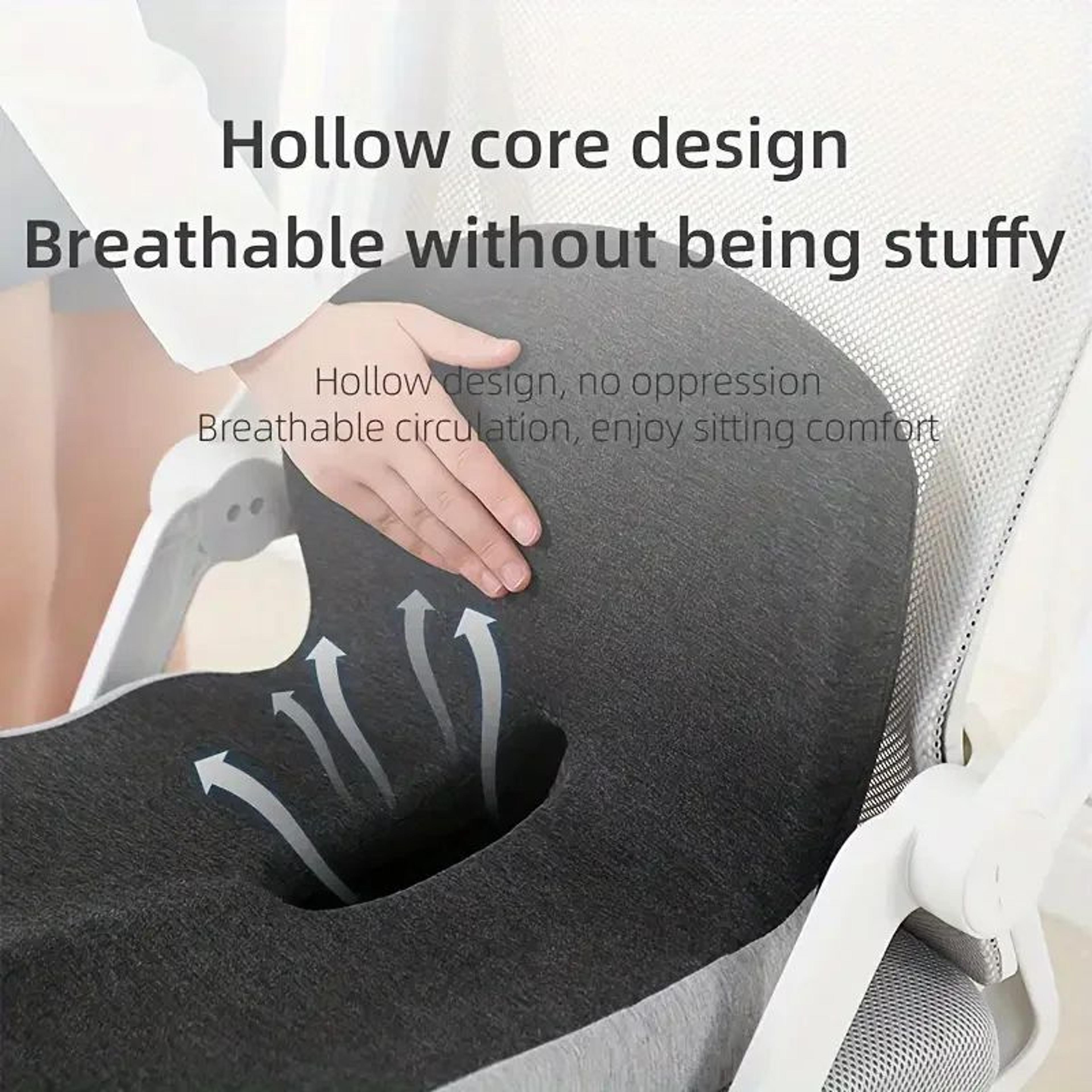 Ergonomic Seat Cushion With Backrest Office Chair Support Cushion 2