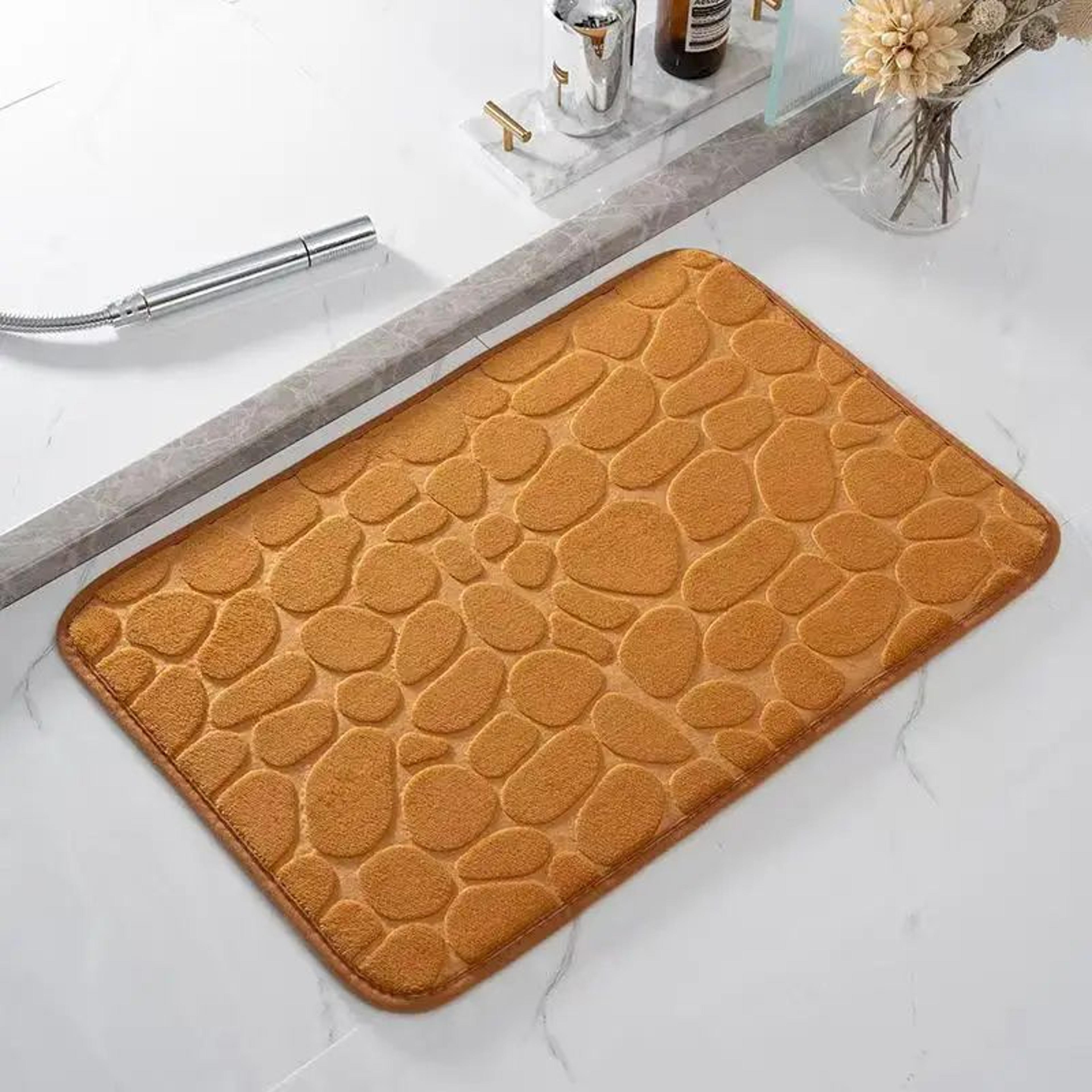 Coral Velvet Bathroom Mat Non Slip Rug 14