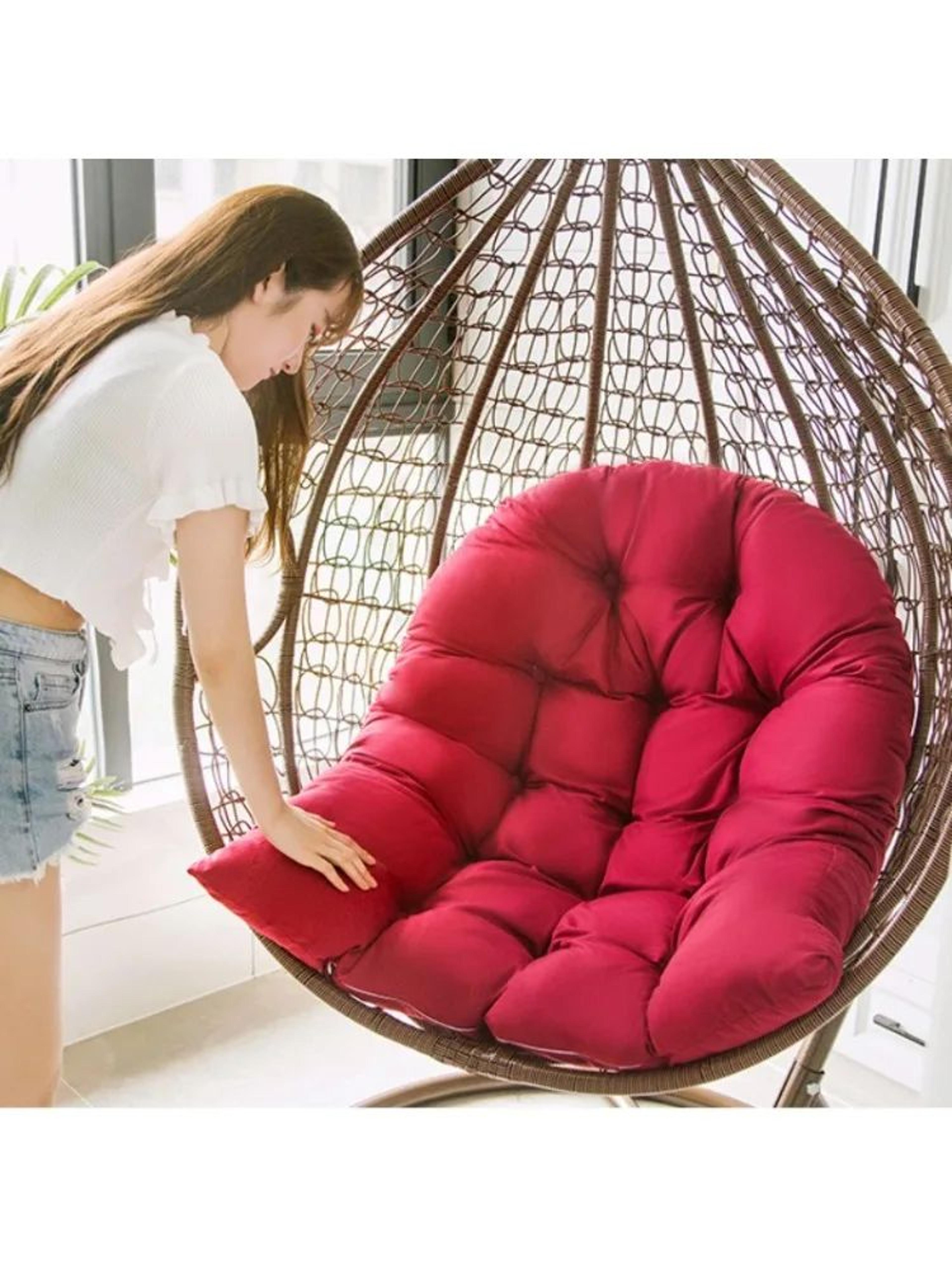 hanging egg chair cushion swing seat pad