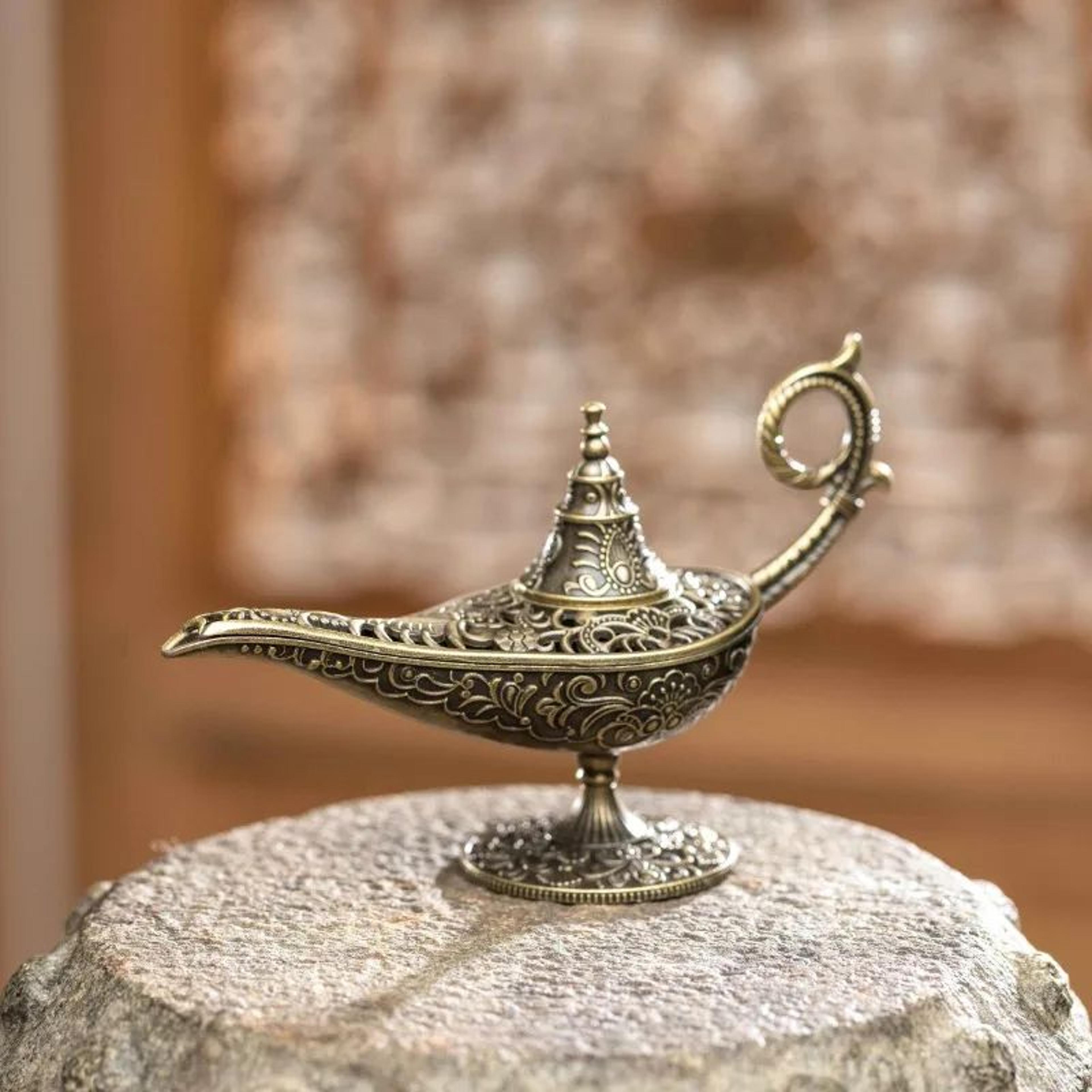 Antique Magic Lamp Incense Burner 2