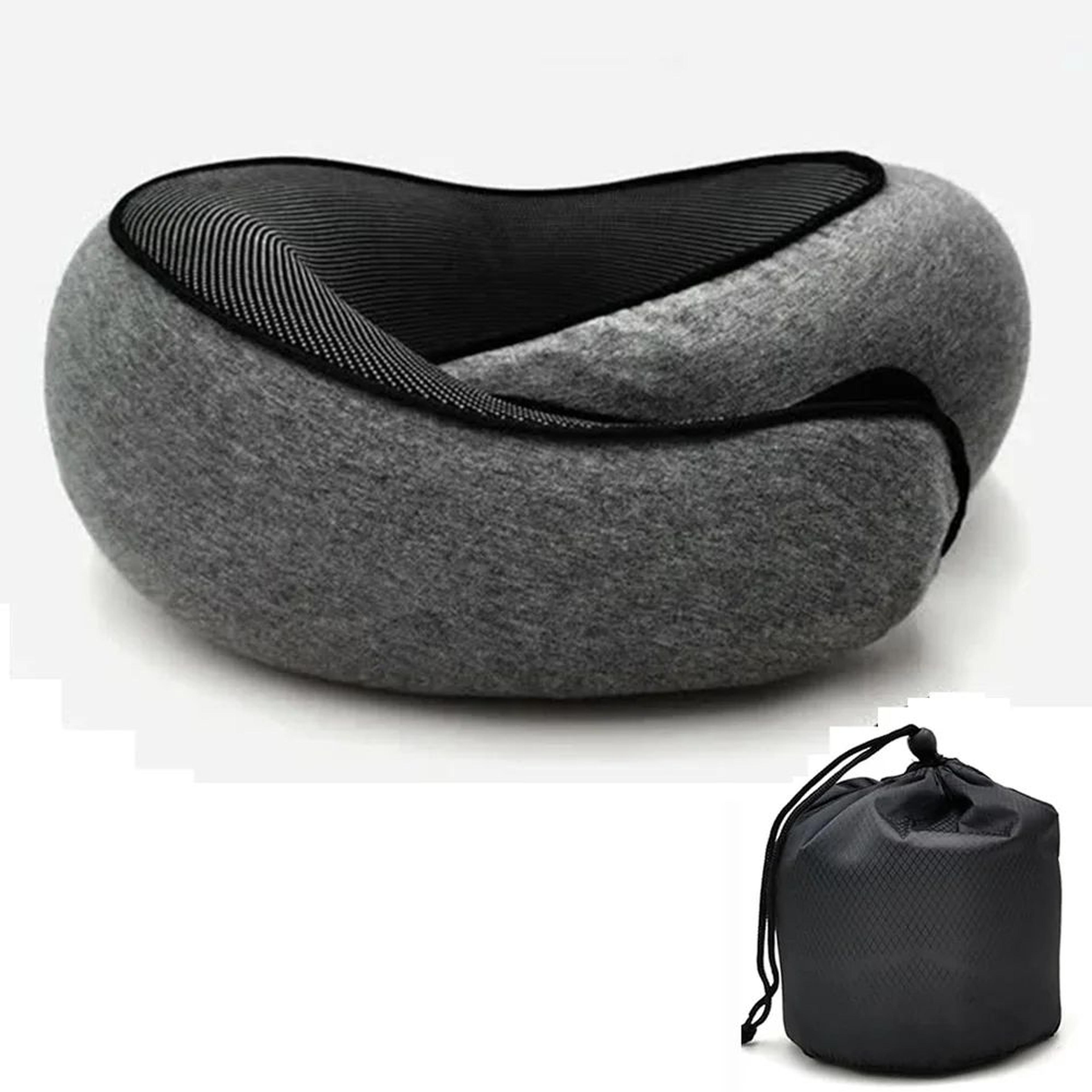 Adjustable U Shaped Travel Pillow Portable Neck Support Pillow 7