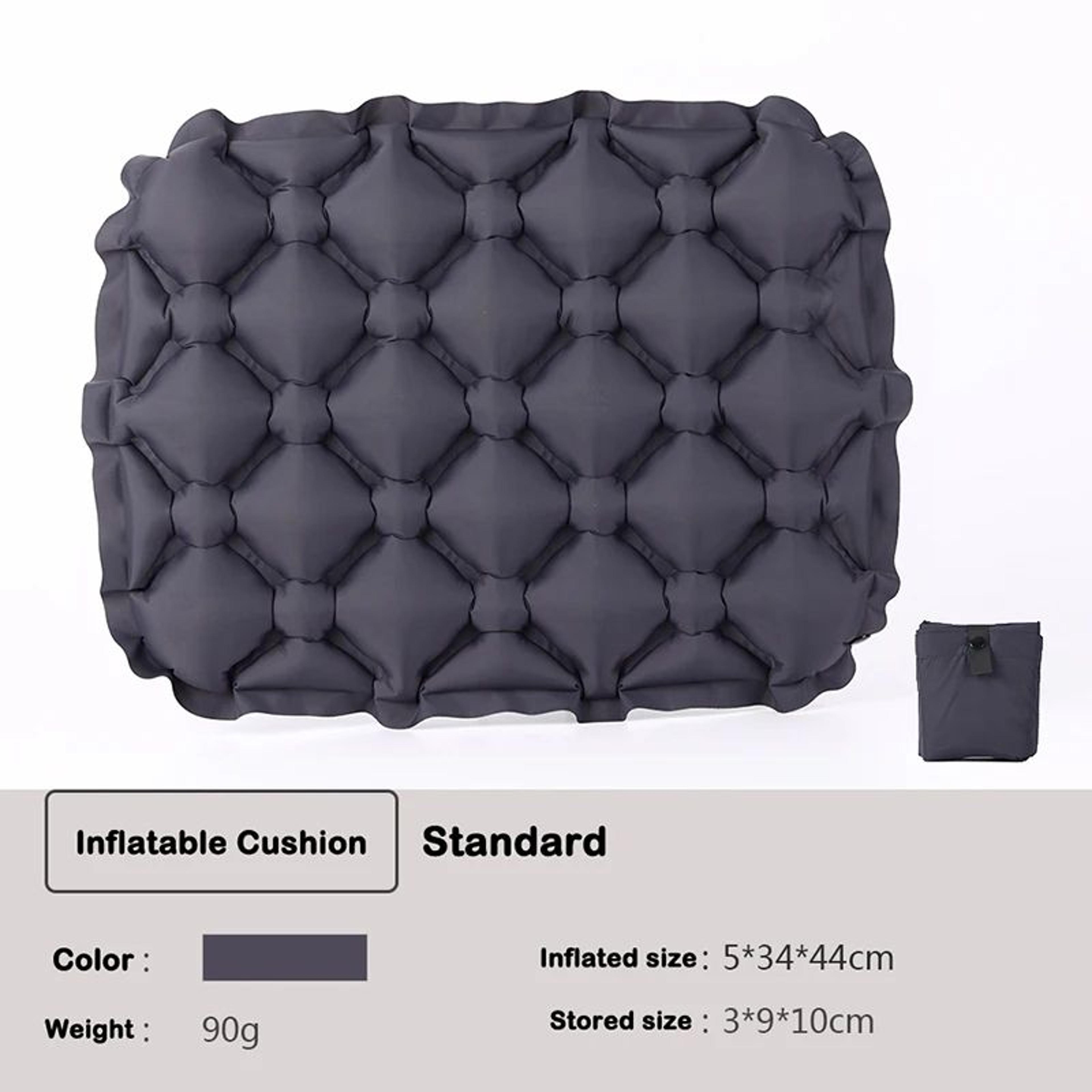 Portable Inflatable Seat Cushion Camping Seat Pad Travel Air Cushion 11