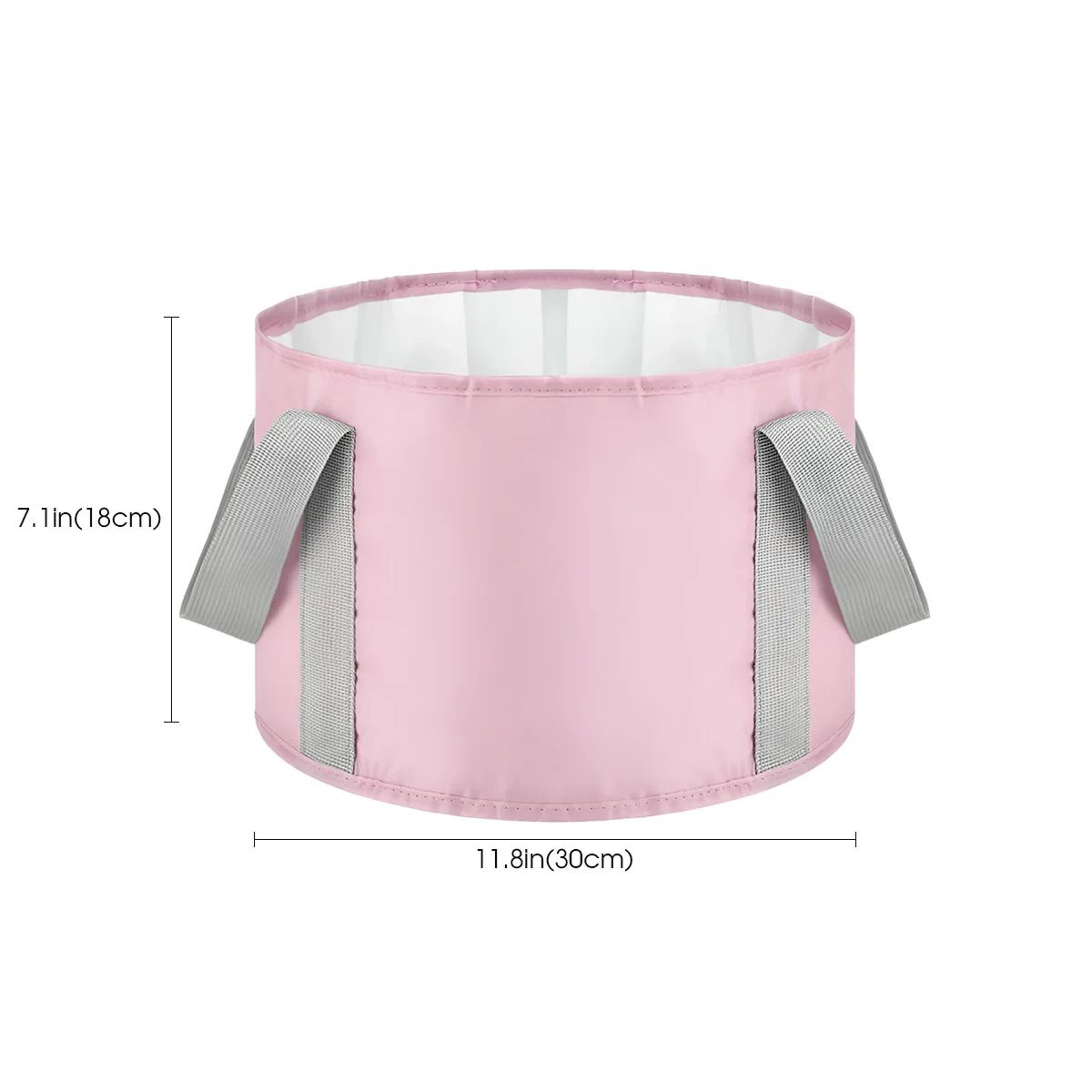 Portable Foldable Foot Bath Basin Heat Retaining Soaking Tub 11