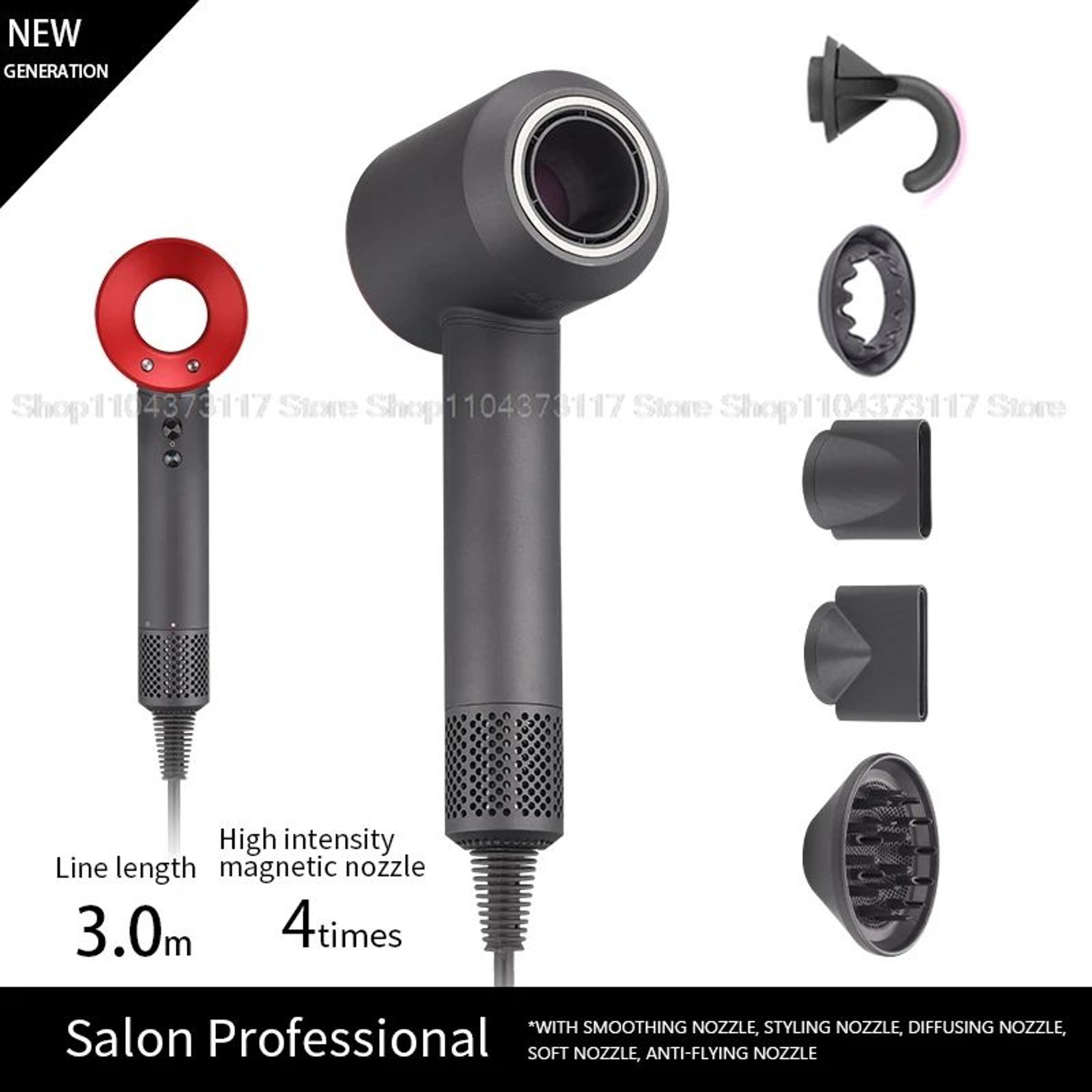 Leafless Ionic Hair Dryer Fast Dry Professional Blow Dryer 13