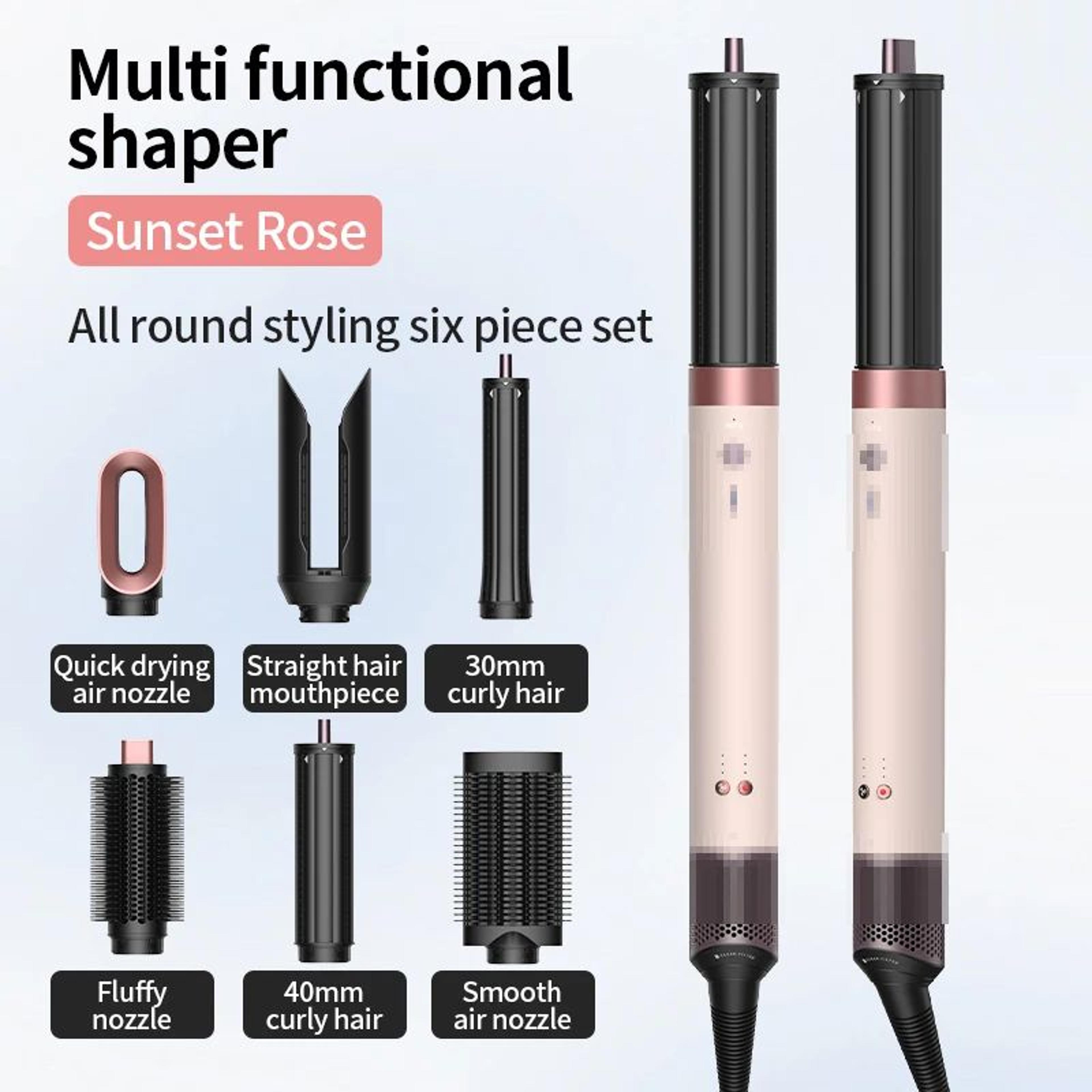 High Speed Ionic Hair Dryer Six In One Styling Set 18