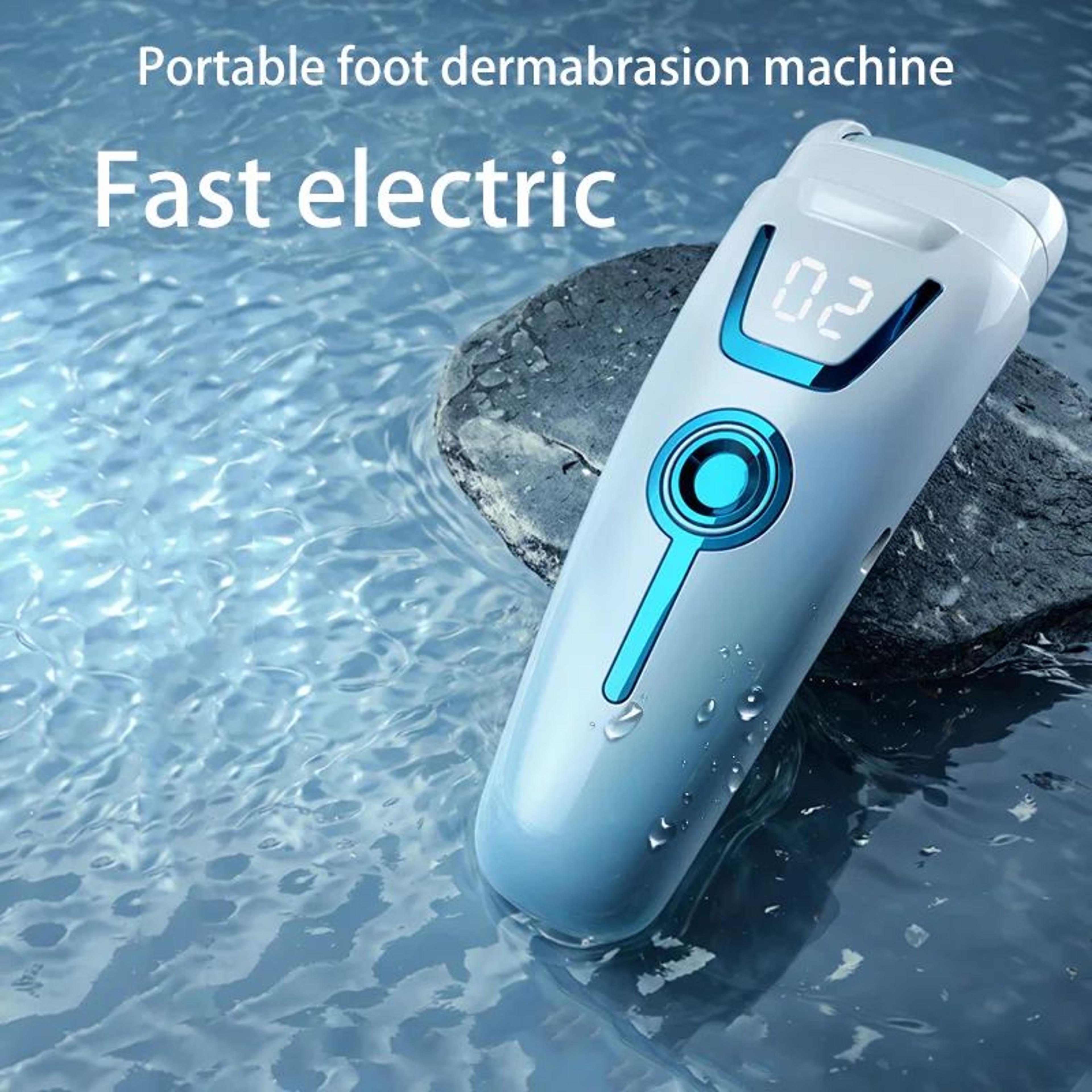 USB Rechargeable Electric Foot Callus Remover Portable Foot Care Tool 2