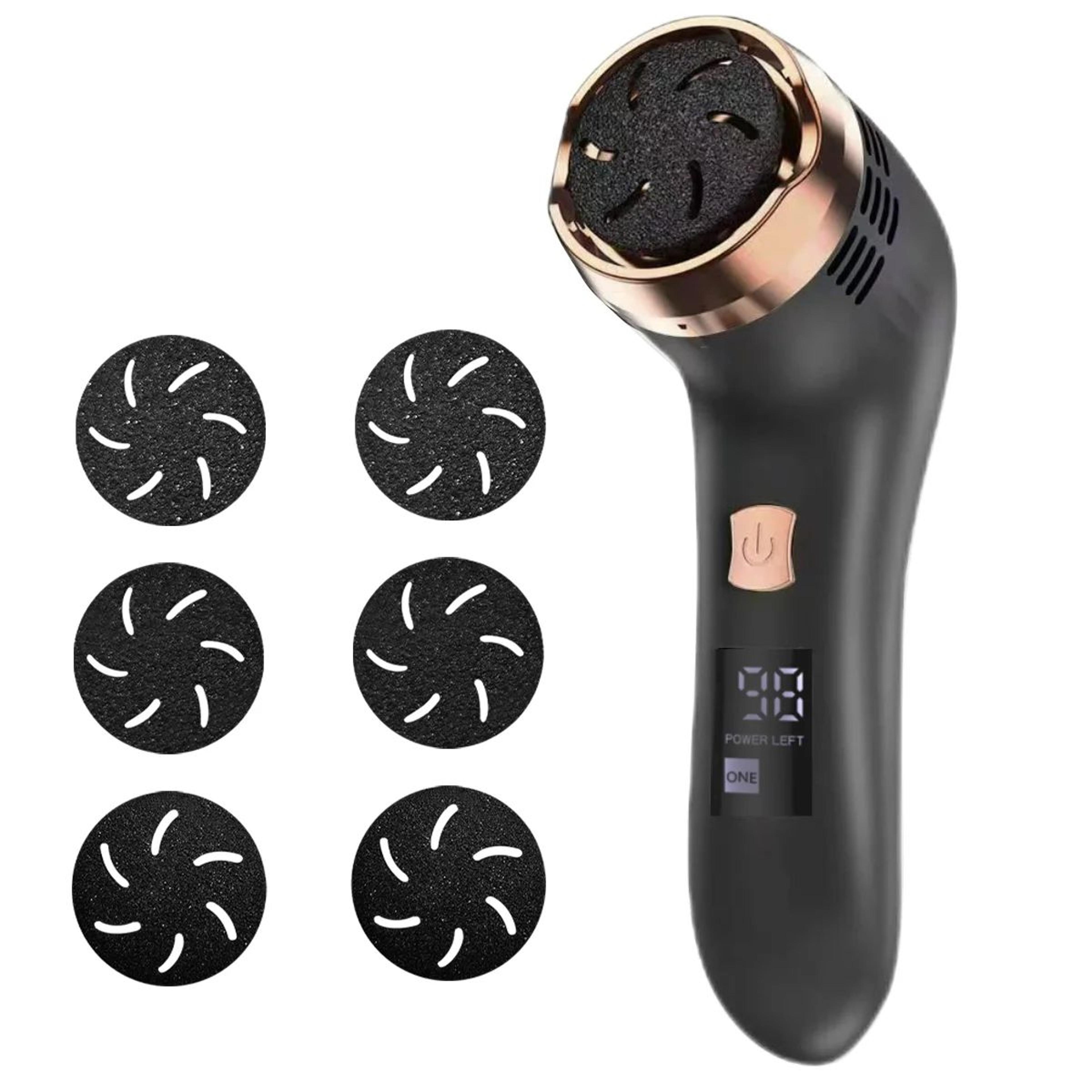 SmoothStep Rechargeable Electric Foot Callus Remover With Vacuum 6