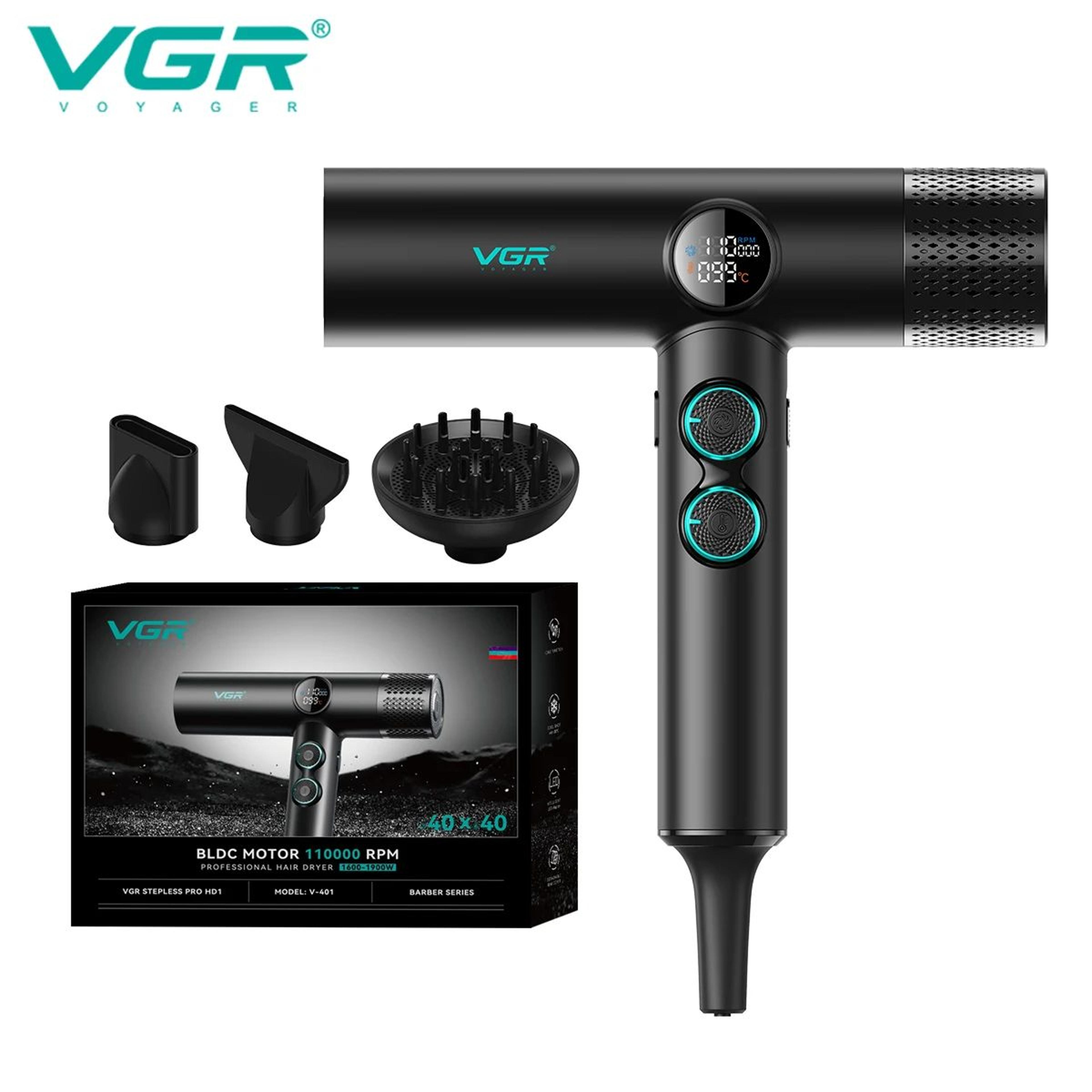 VGR V285 Professional High Speed Ionic Hair Dryer 7