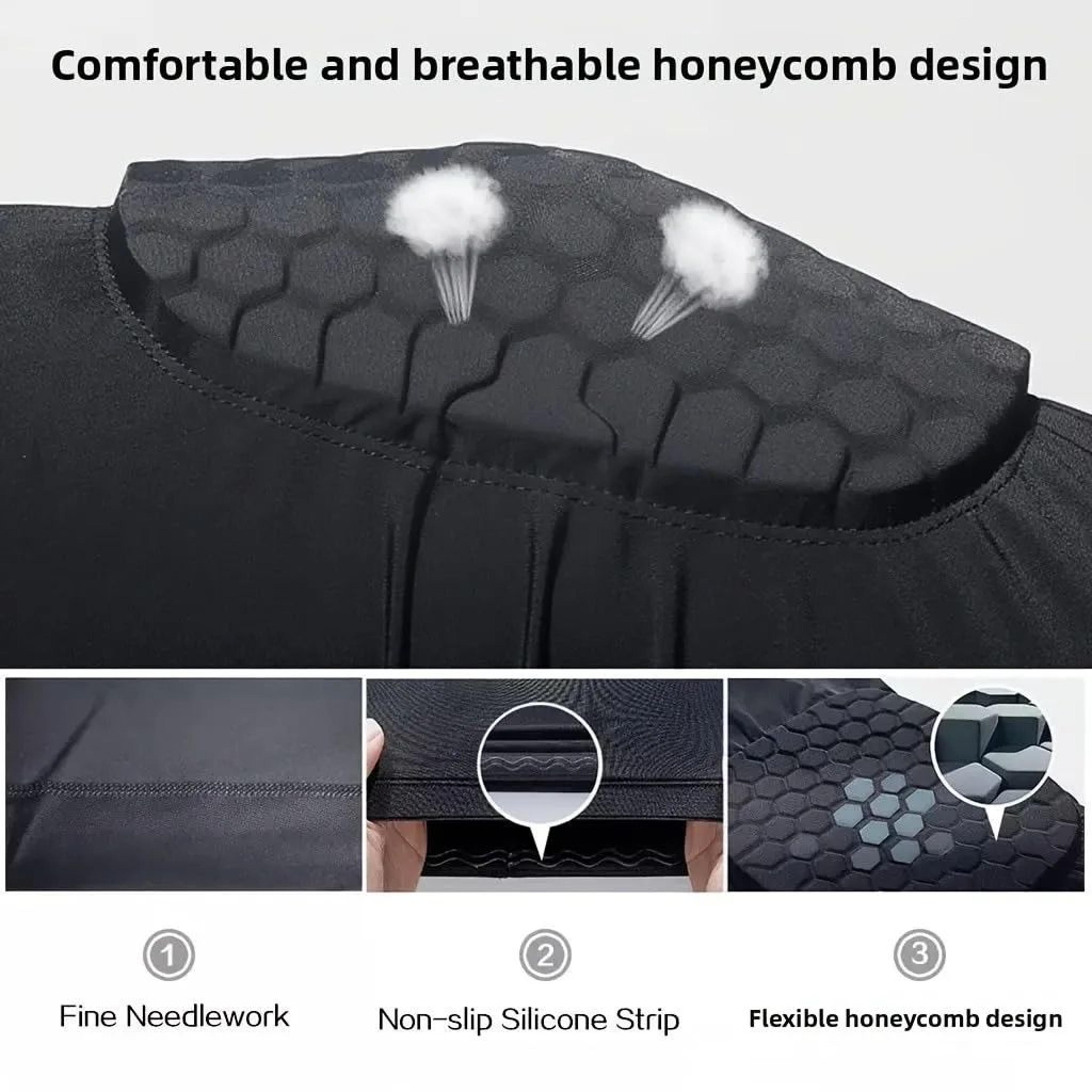 Honeycomb Padded Knee Compression Sleeve 2