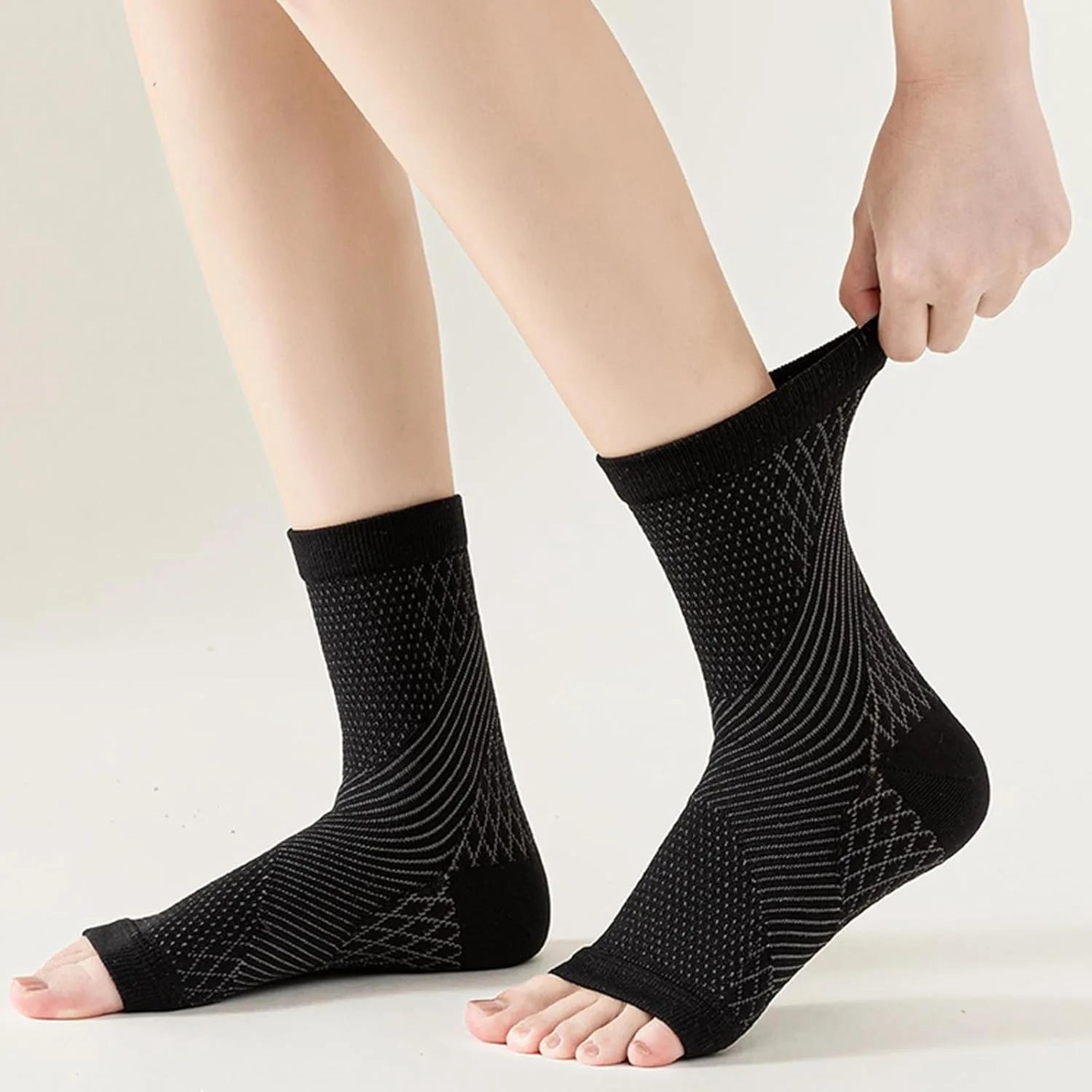 Toeless Compression Socks For Foot Support Men Women 6