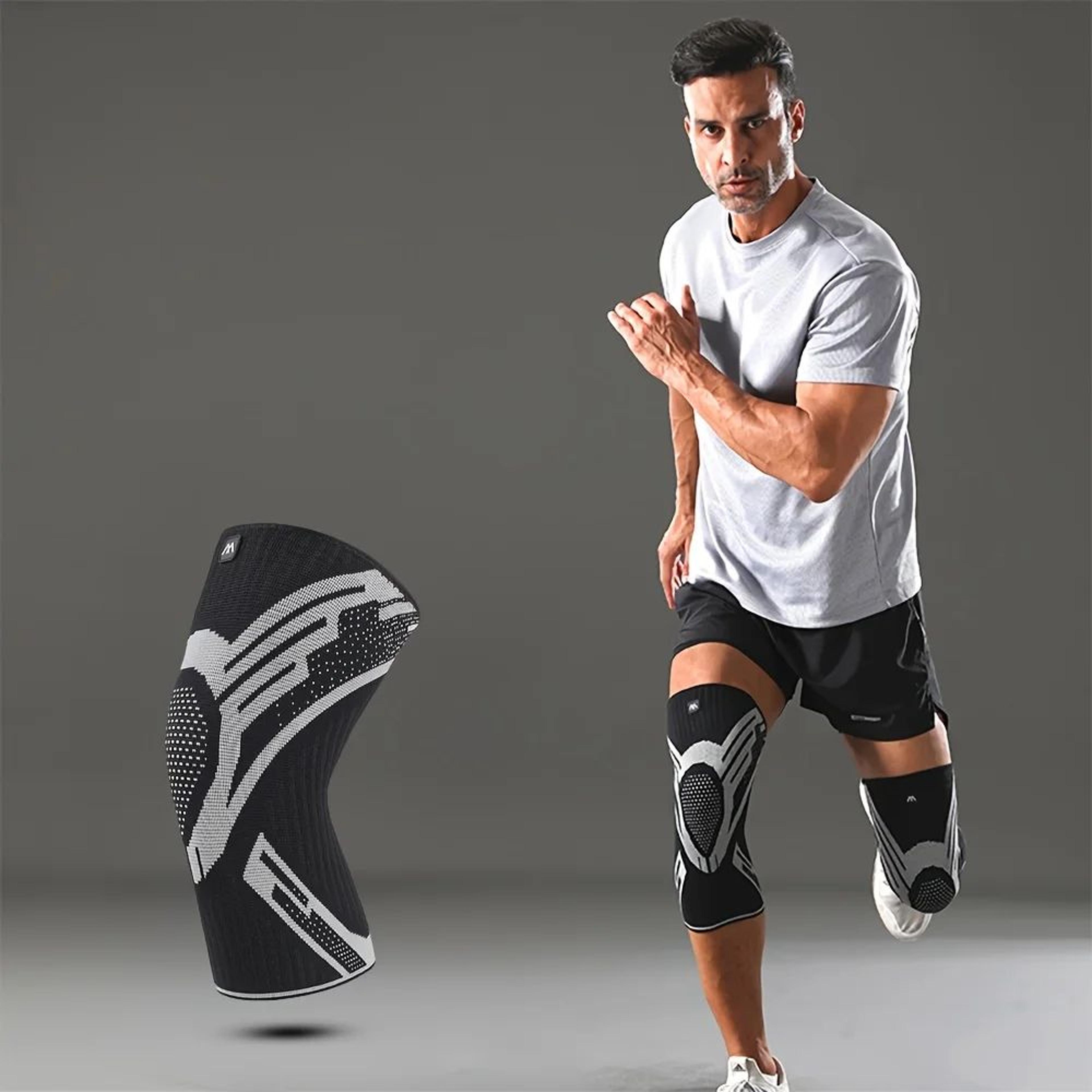 Compression Knee Sleeve Sports Knee Brace Support 4