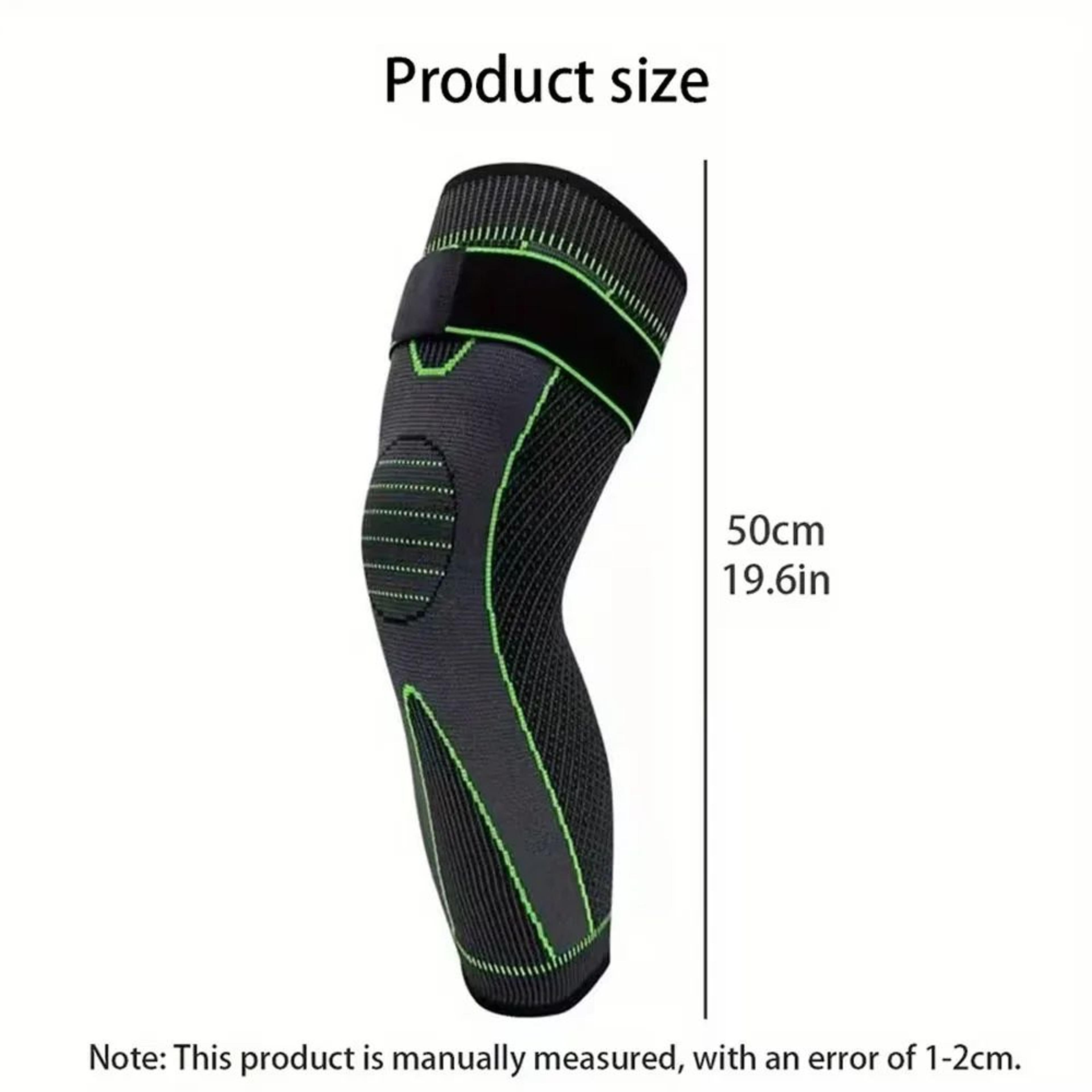 Long Compression Knee Sleeves With Enhanced Support 1
